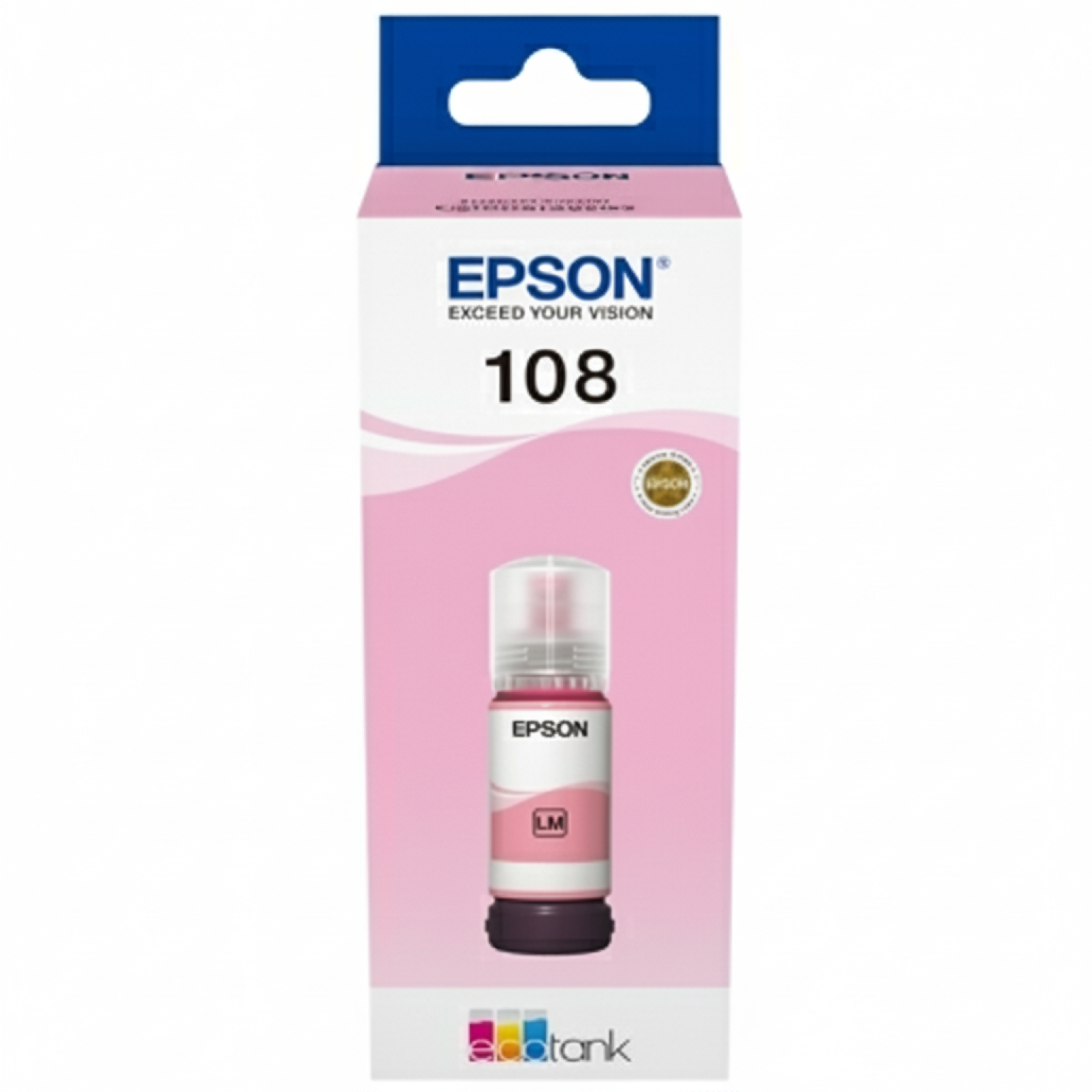 Original OEM Ink Cartridge Epson 108 (C13T09C64A) (Light magenta)