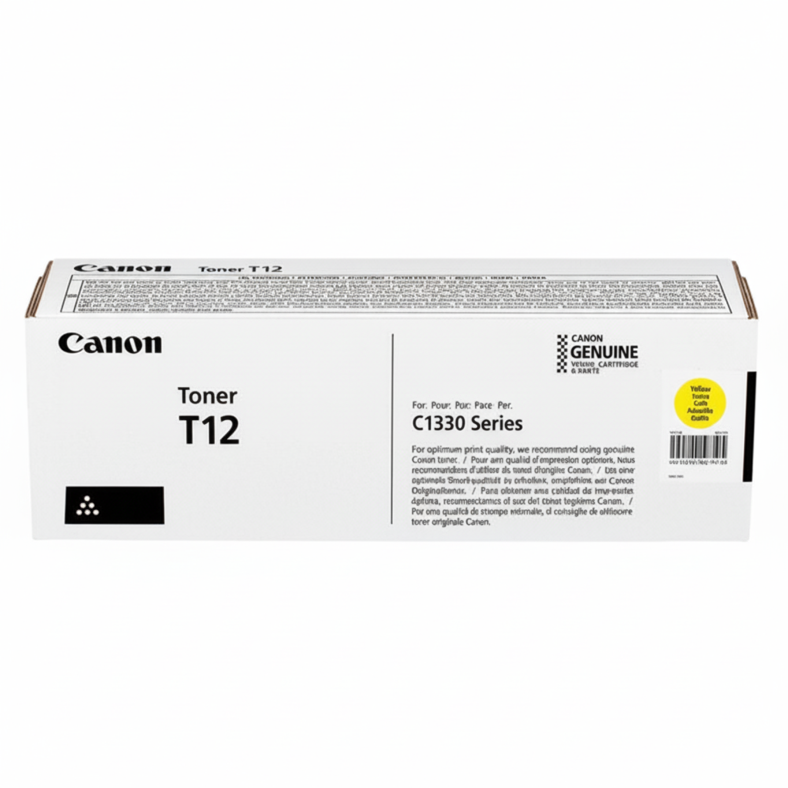 Original OEM Toner Canon T12 (5095C006) (Yellow)