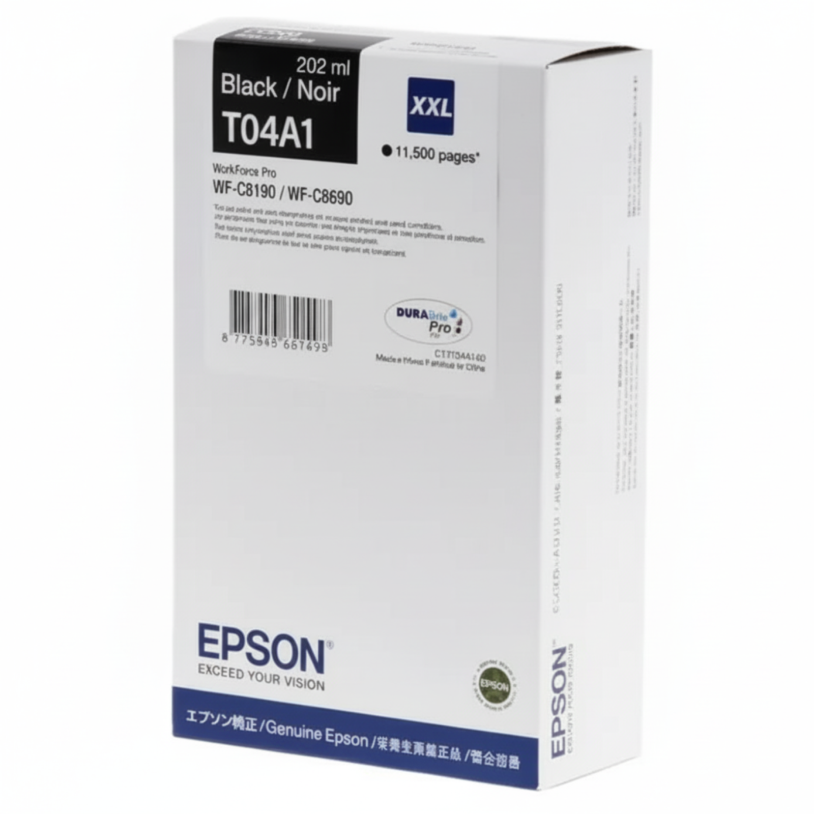 Original OEM Ink Cartridge Epson T04A1 XXL (C13T04A140) (Black)