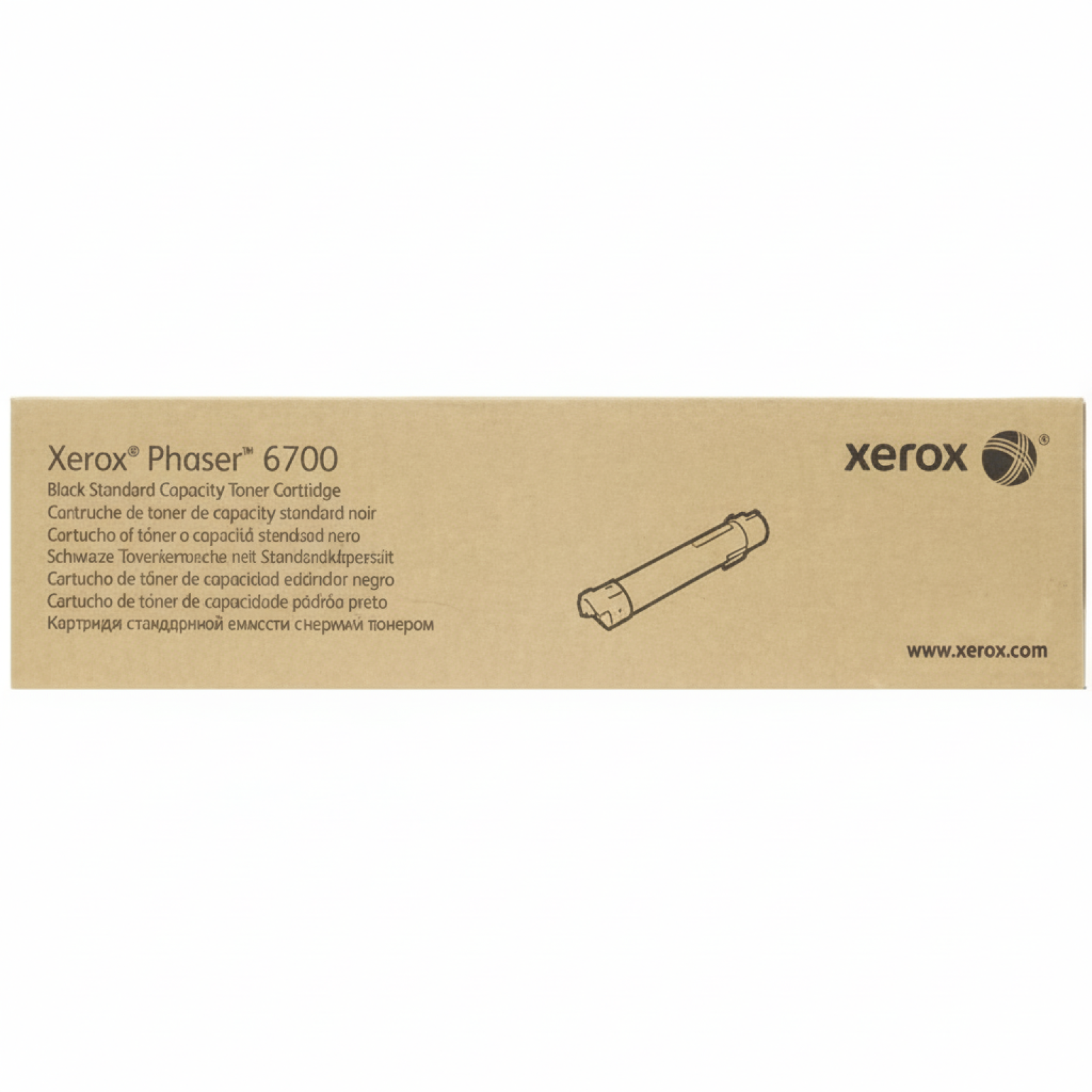 Original OEM Toner Xerox 6700 K XL (106R01526) (Black)