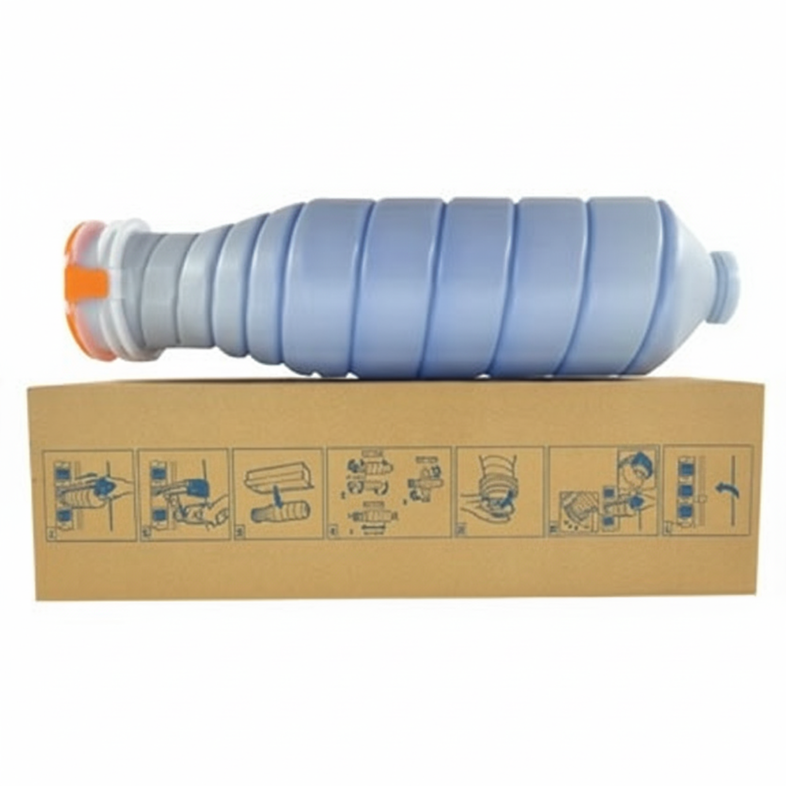 Original OEM Toner KM TN-627C (ACVV450) (Cyan)