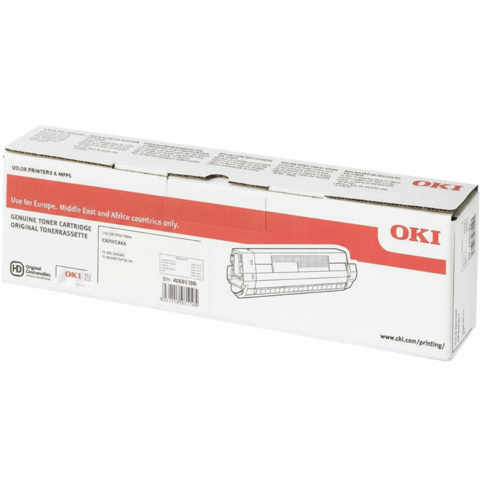 Original OEM Toner Oki C834 844 (46861305) (Yellow)