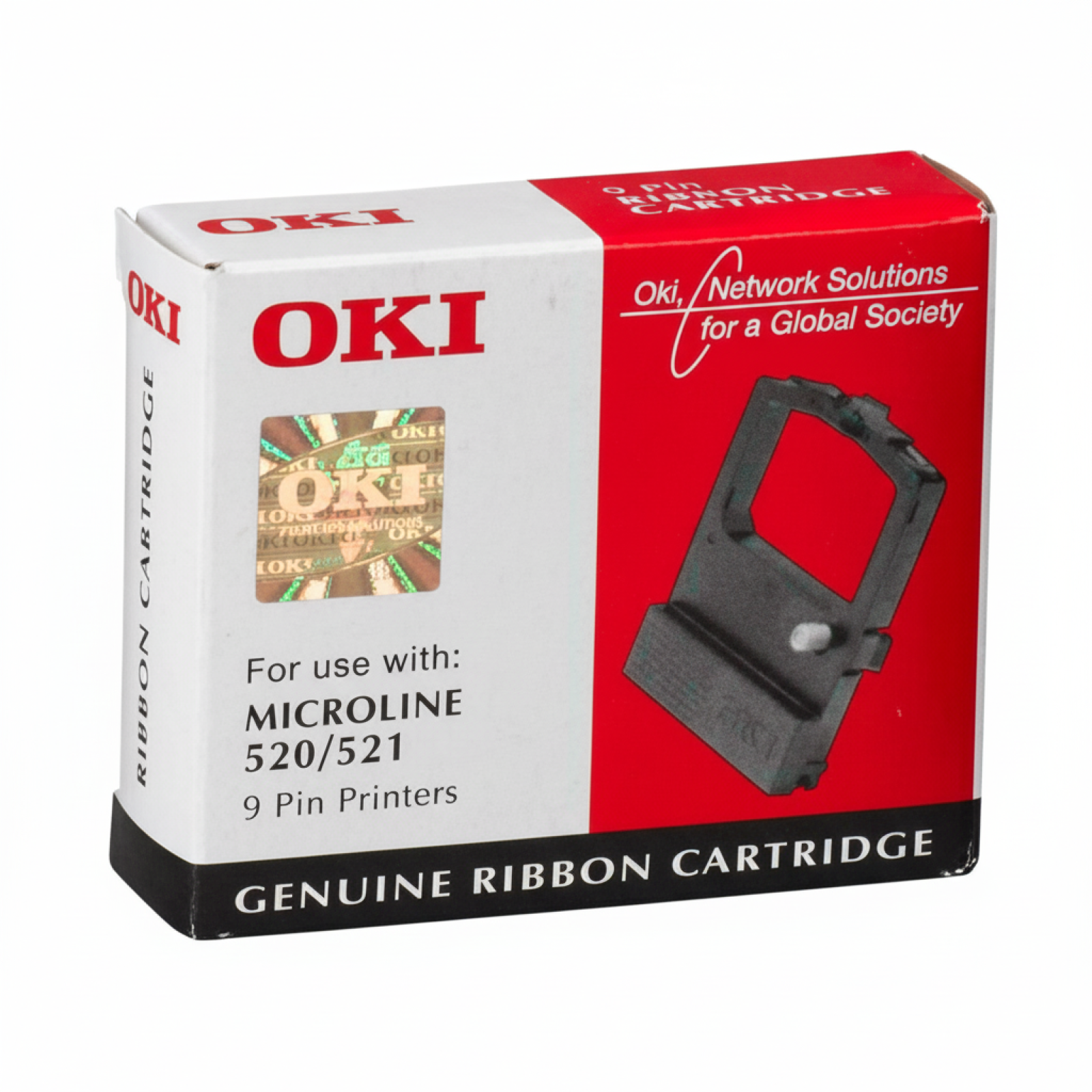 Original OEM Ink Ribbon Oki ML-520 (09002315) (Black)