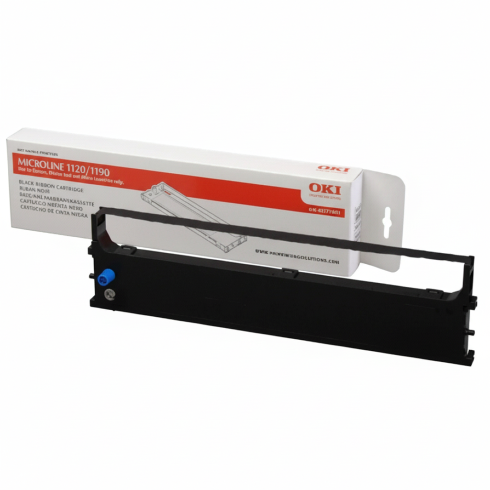 Original OEM Ink Ribbon Oki ML-1120 1190 (43571802) (Black)