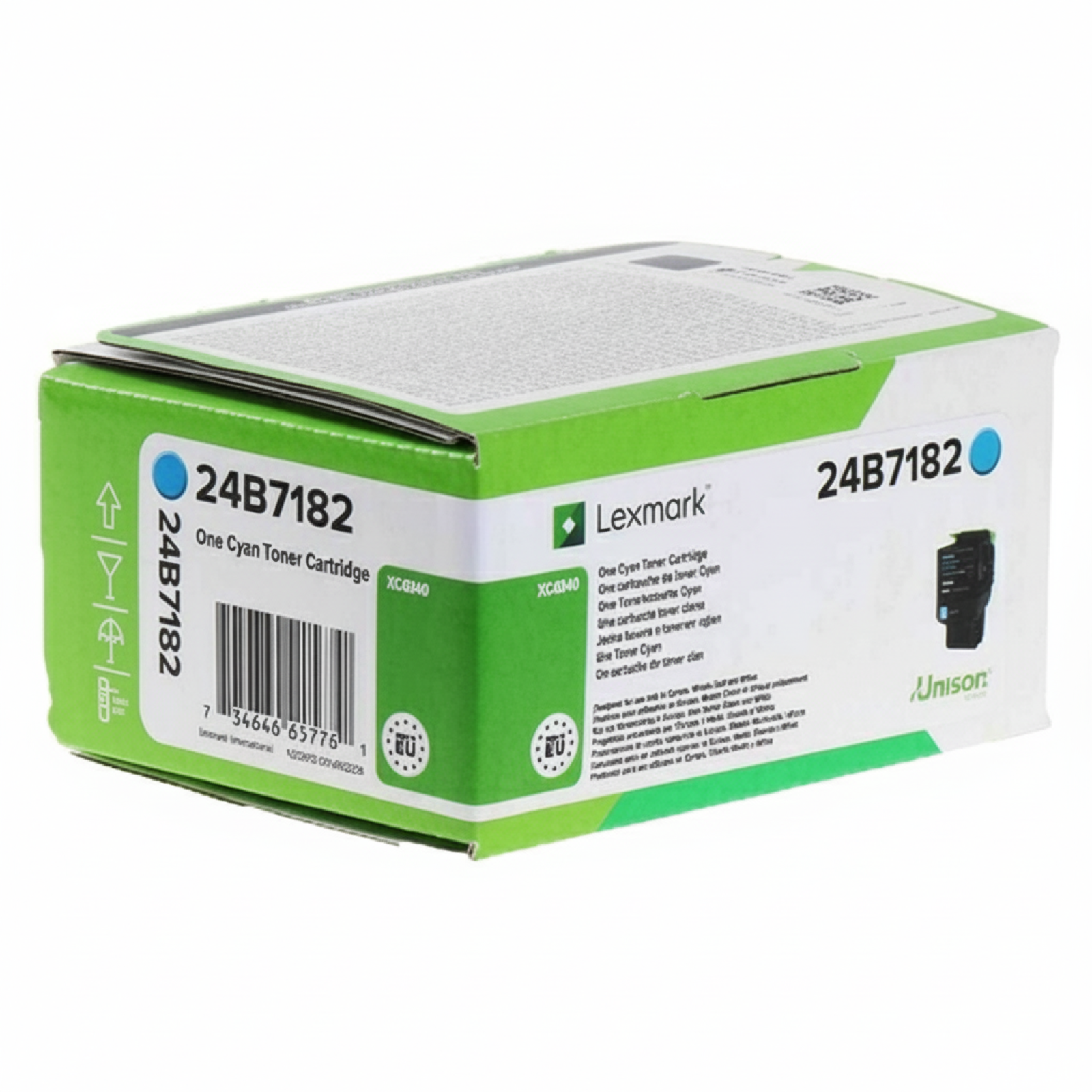 Original OEM Toner Lexmark XC2240 C (24B7182) (Cyan)