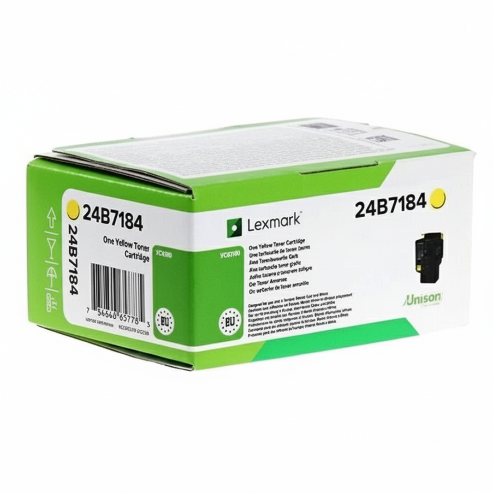 Original OEM Toner Lexmark XC2240 Y (24B7184) (Yellow)