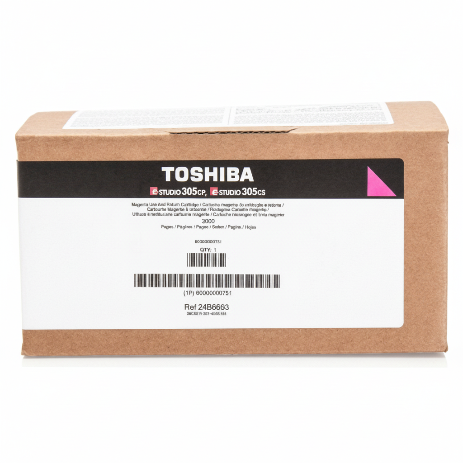 Original OEM Toner Toshiba T-305PMR (6B000000751) (Magenta)