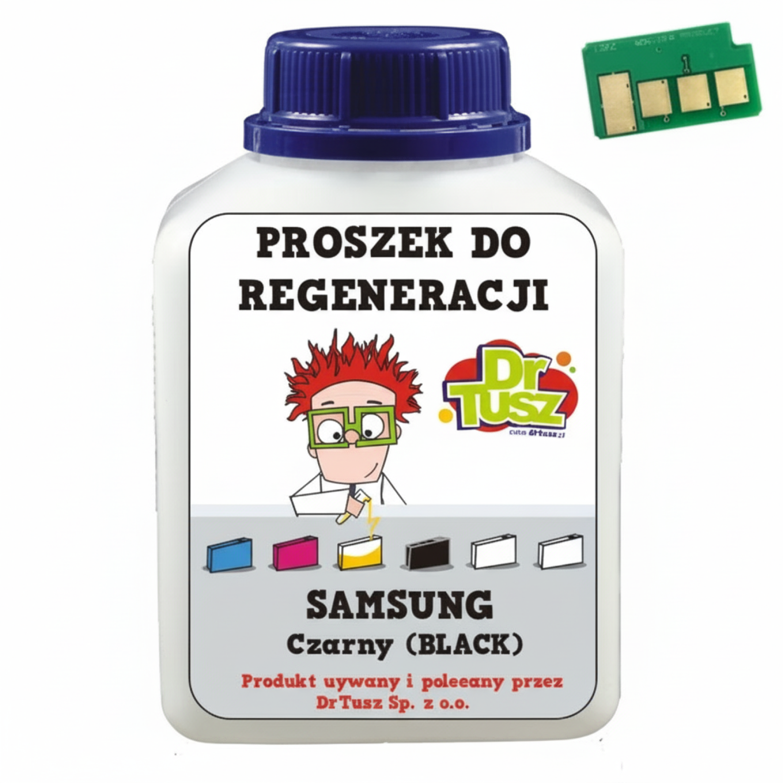 Bulk Toner + Chip to refill cartridge Samsung MLT-D101S (SU696A) (Black)