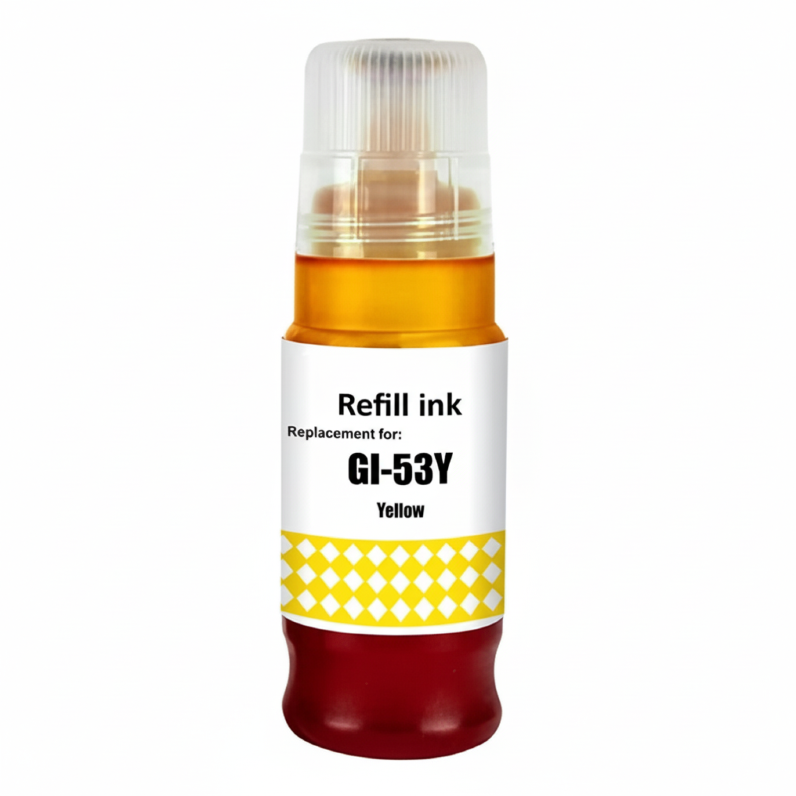 Compatible Ink Cartridge GI-53 Y for Canon (4690C001) (Yellow)