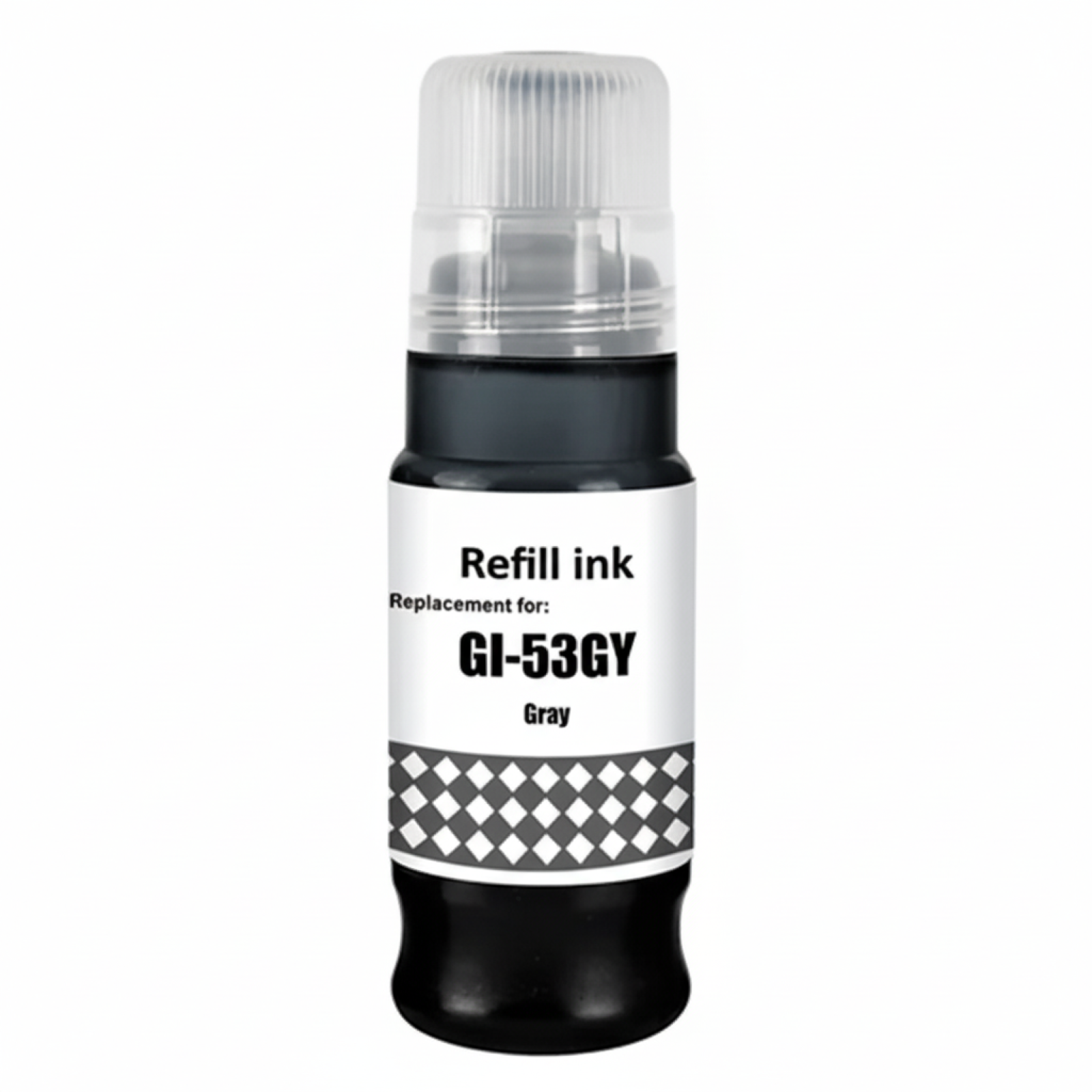 Compatible Ink Cartridge GI-53 GY for Canon (4708C001) (Gray)