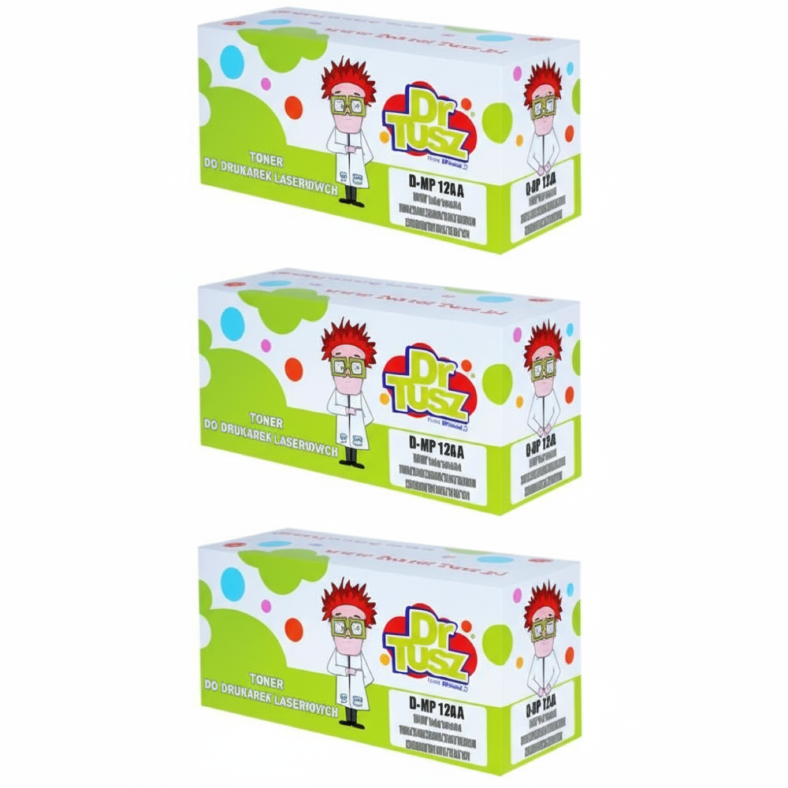 Compatible Toners 124A CMY for HP (CE257A) (3-pack)