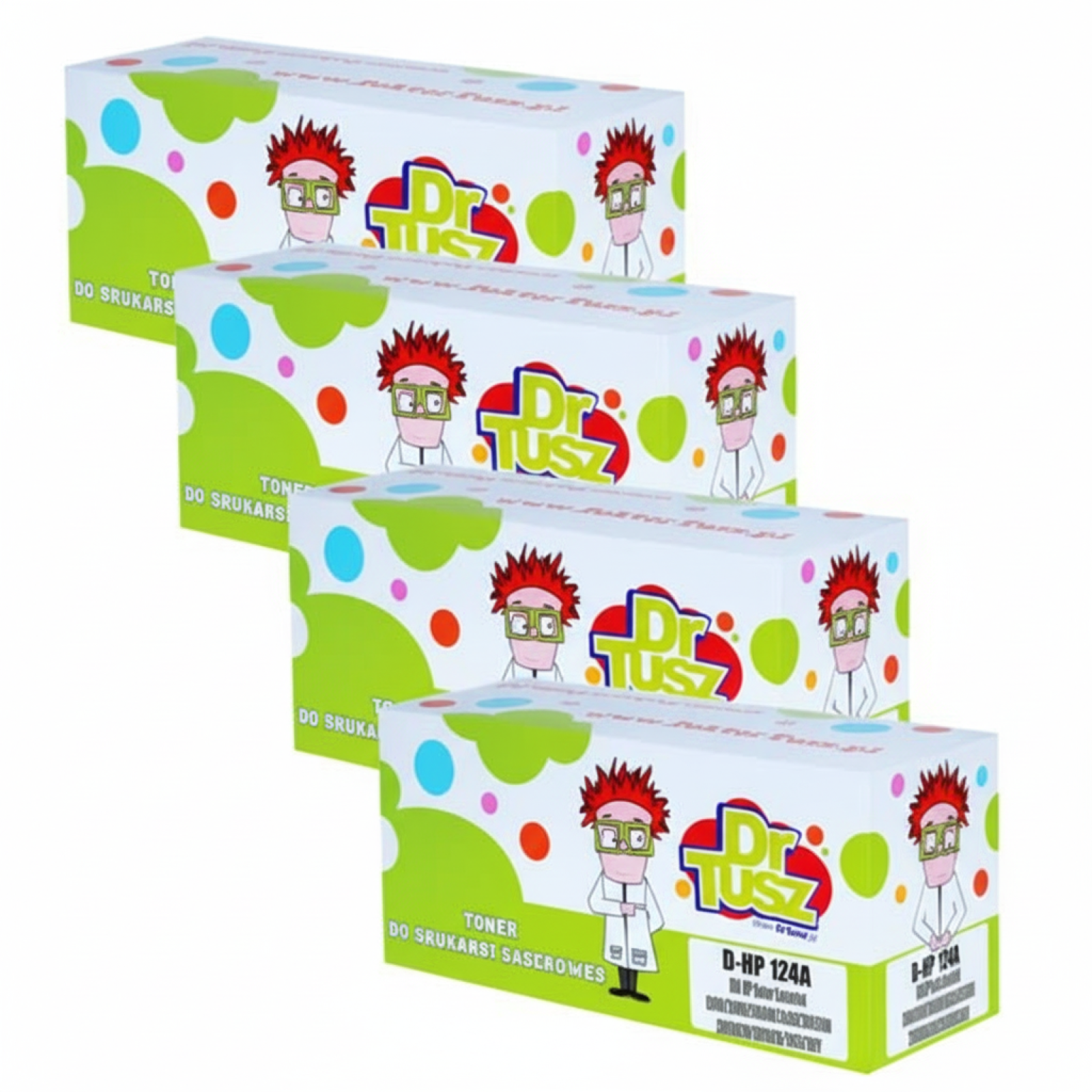 Compatible Toners 124A CMYK for HP (DT-TH-124A K) (multi pack)