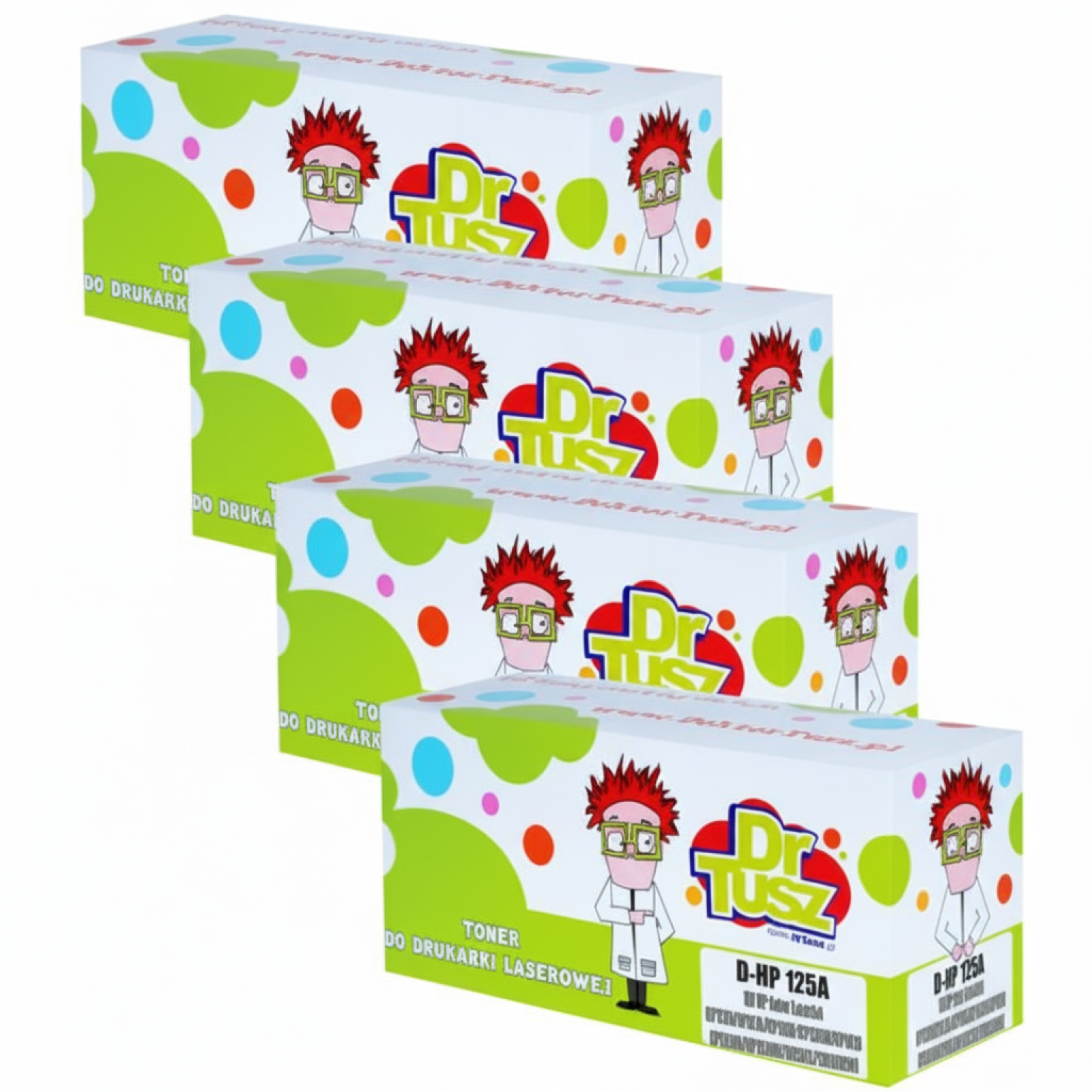 Compatible Toners 125A CMYK for HP (DT-TH-125A K) (multi pack)