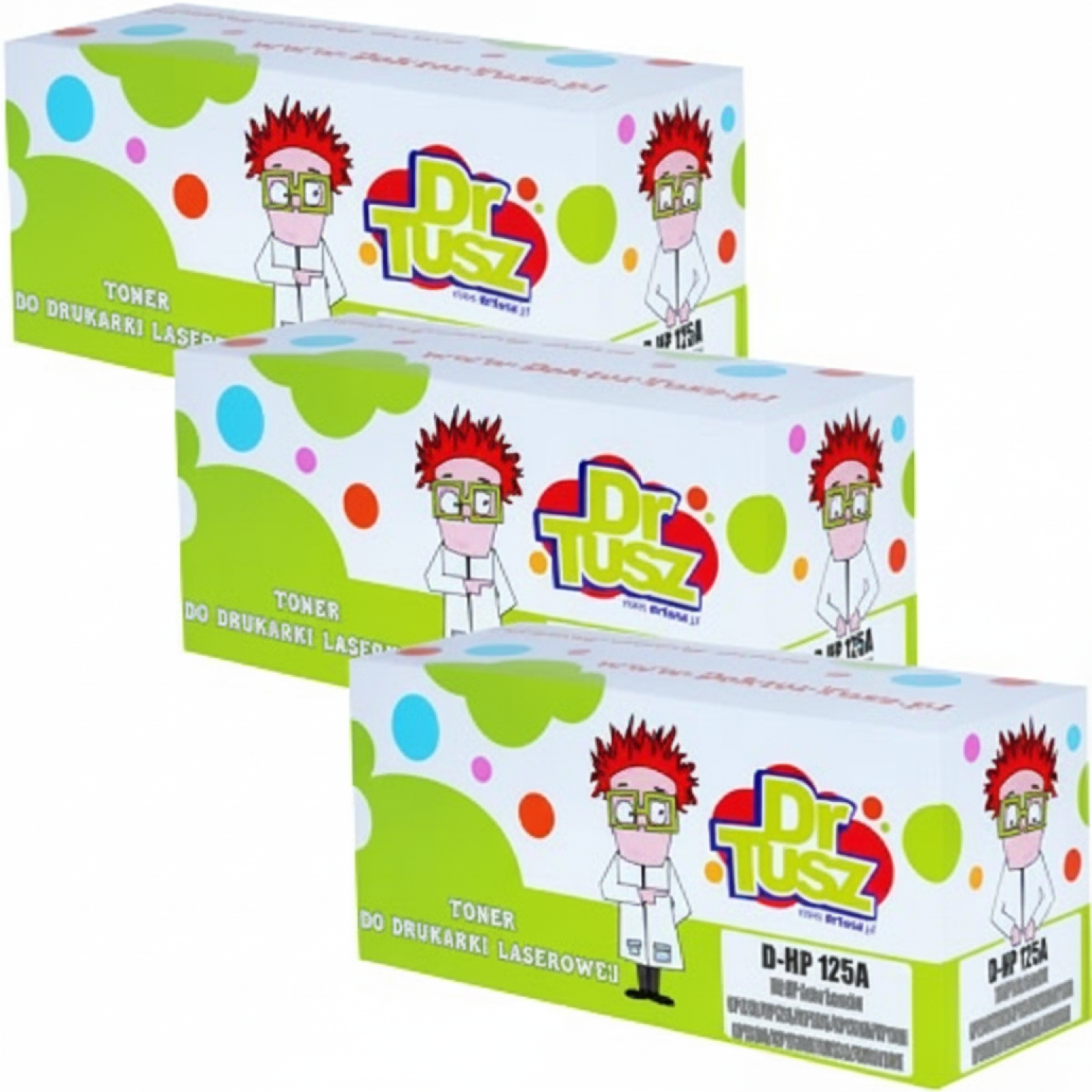 Compatible Toners 125A CMY for HP (CF373AM) (3-pack)
