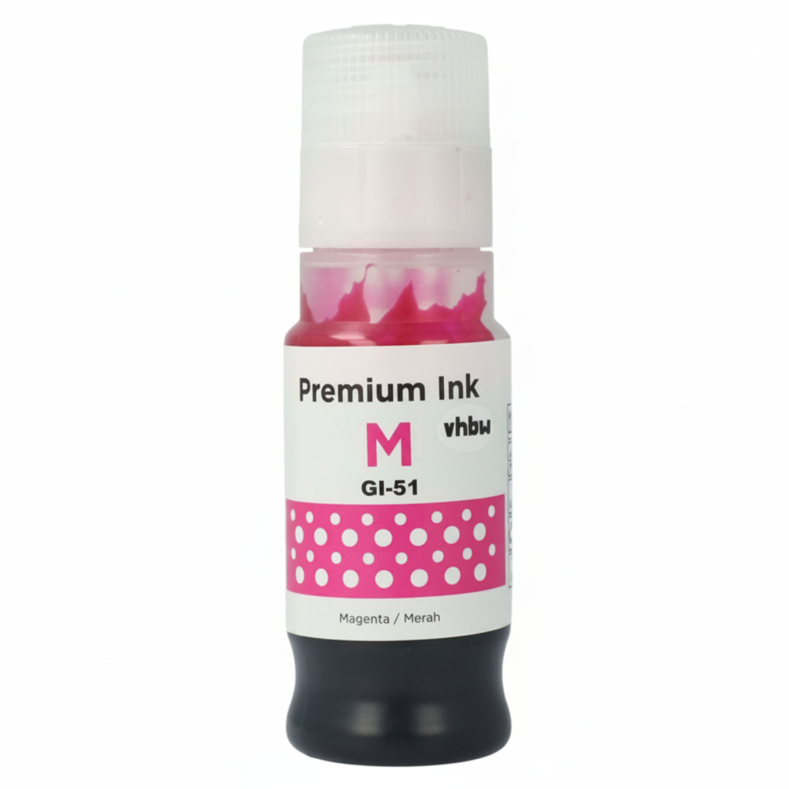 Compatible Ink Cartridge GI-51 M for Canon (4547C001) (Magenta)