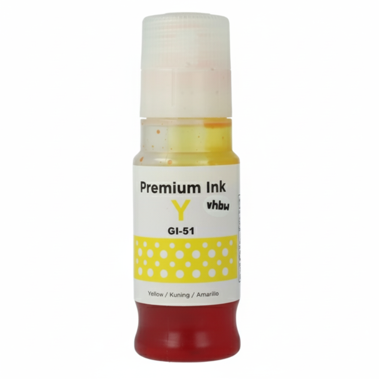 Compatible Ink Cartridge GI-51 Y for Canon (4548C001) (Yellow)