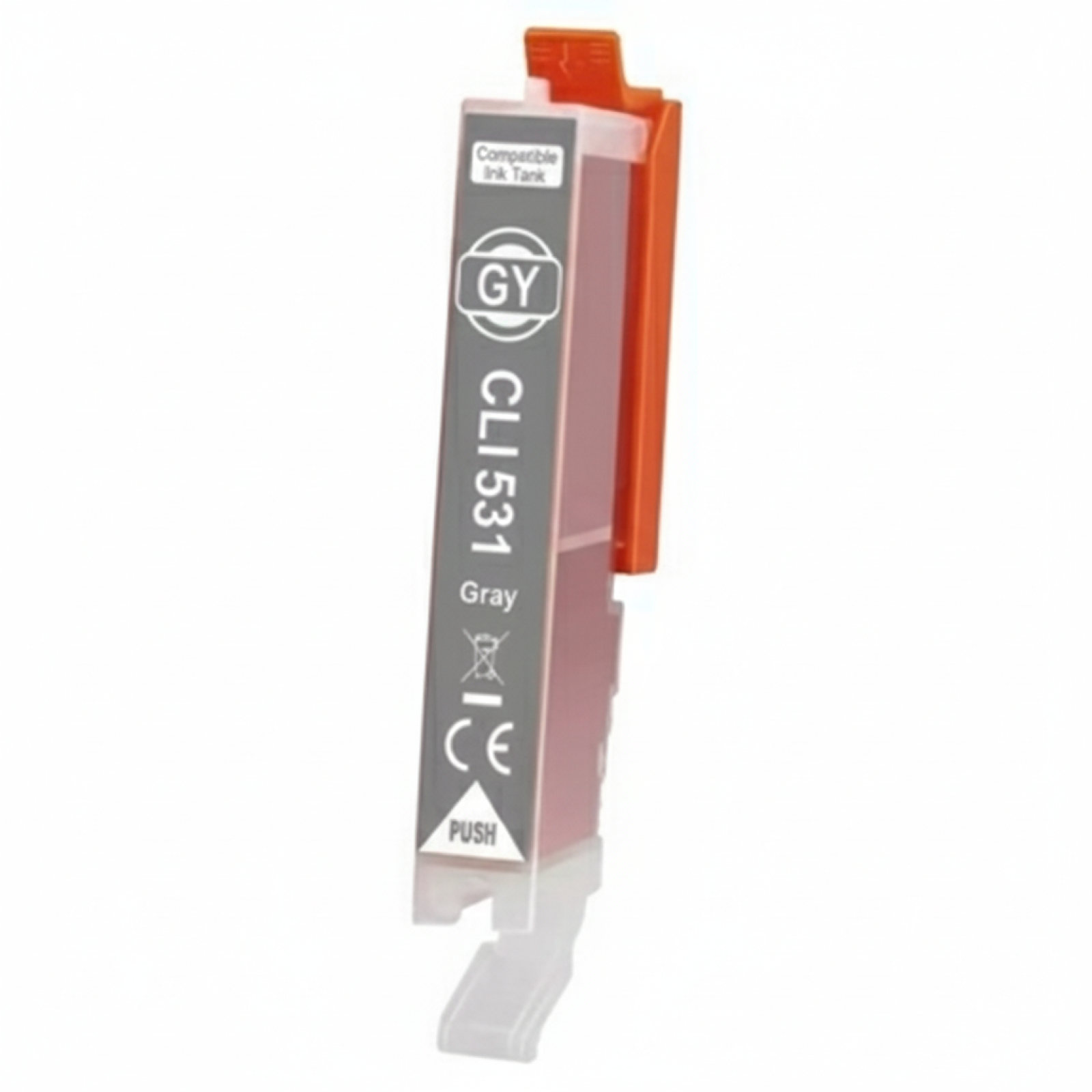 Compatible Ink Cartridge CLI-531 GY for Canon (6122C001) (Gray)