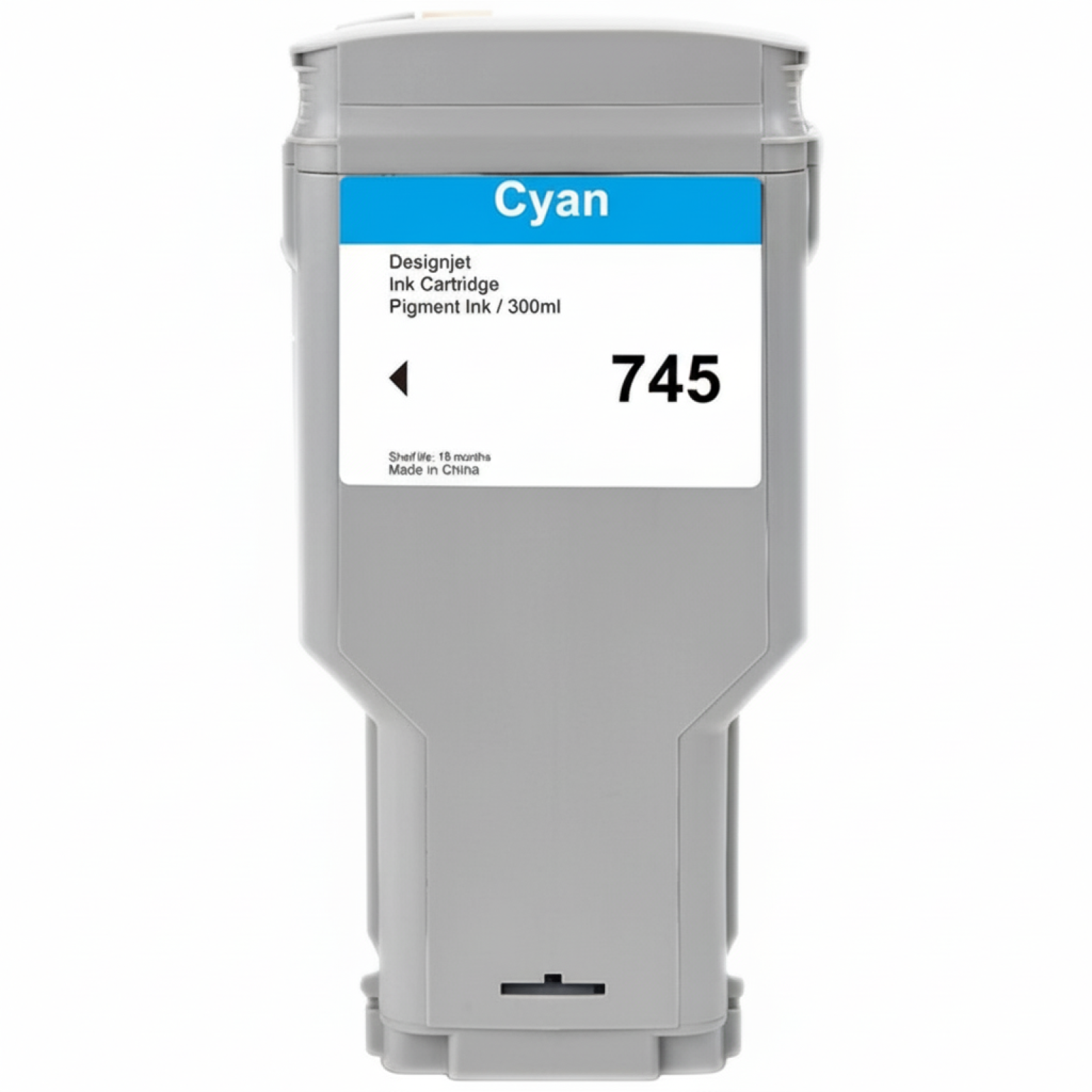 Compatible Ink Cartridge 745 300ml for HP (F9K03A) (Cyan)