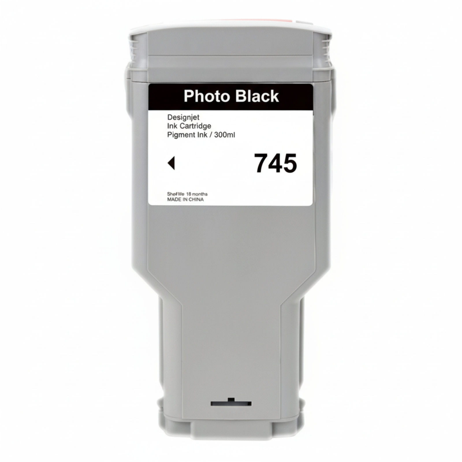 Compatible Ink Cartridge 745 300ml for HP (F9K04A) (Black Photo)
