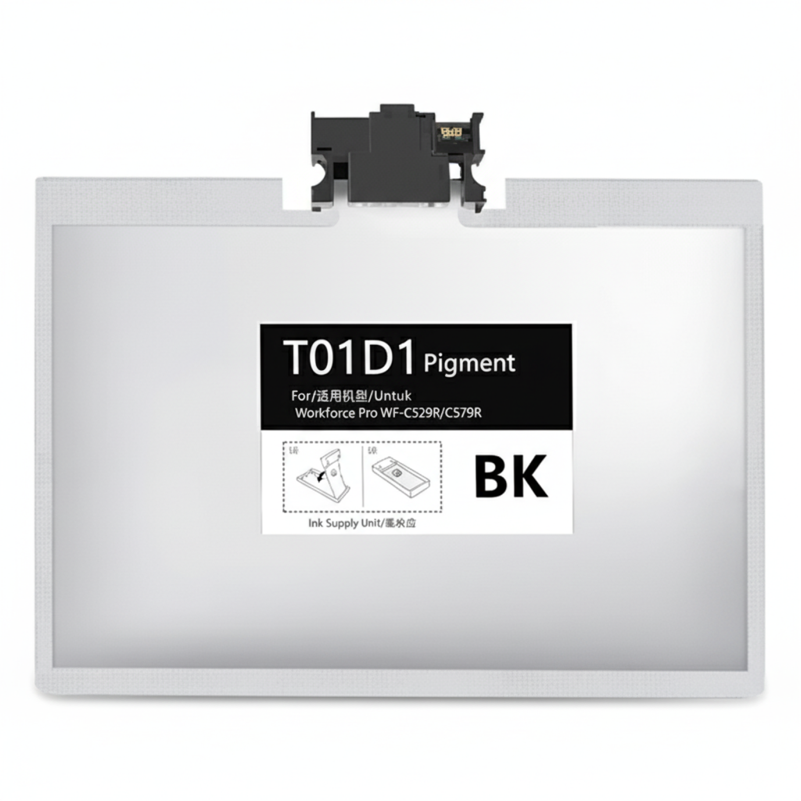 Compatible Ink Cartridge T01D1 XXL for Epson (C13T01D100) (Black)