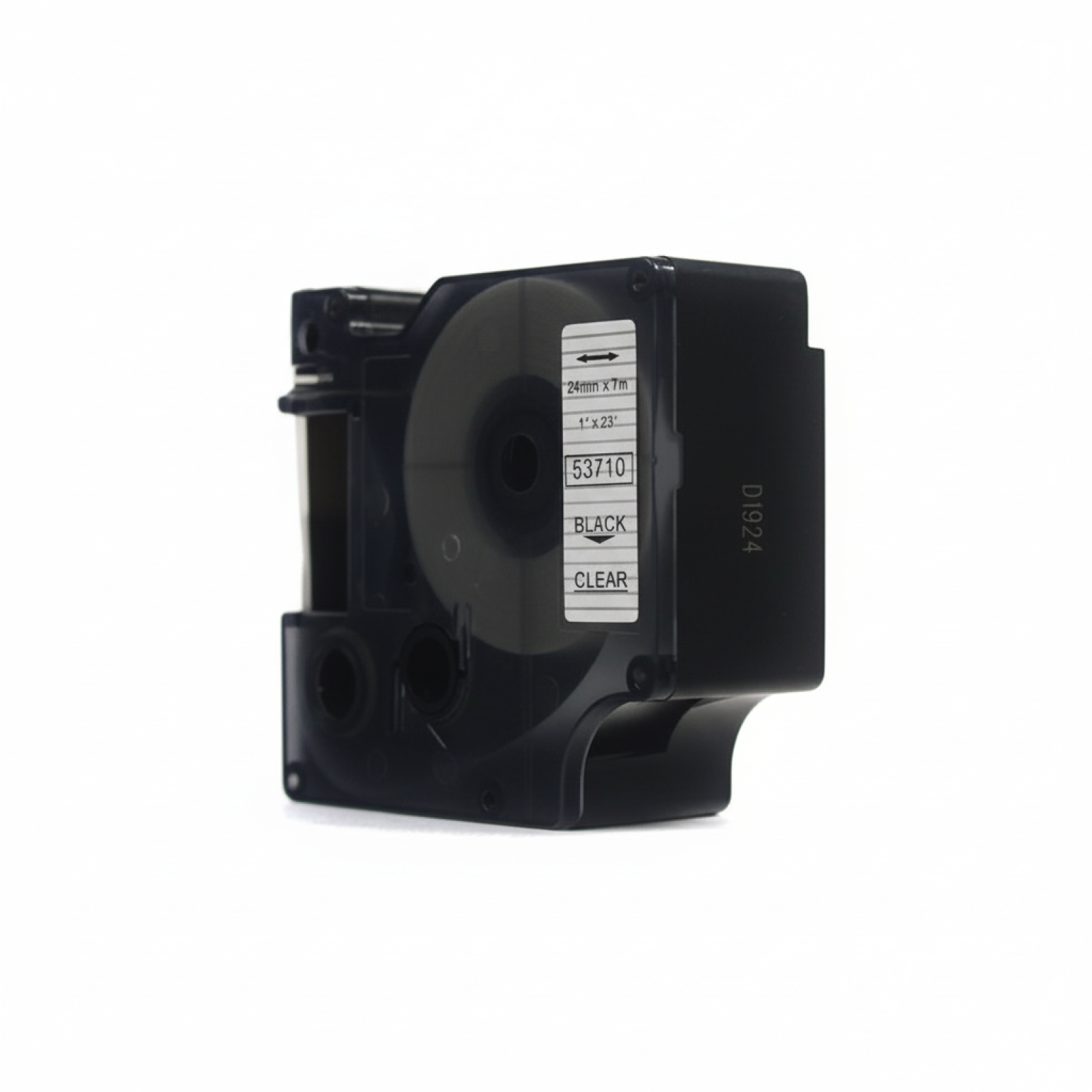 Compatible Tape D1-53710 for DYMO (D1-53710) (Transparent) (24 mm, 7 m, Transparent)
