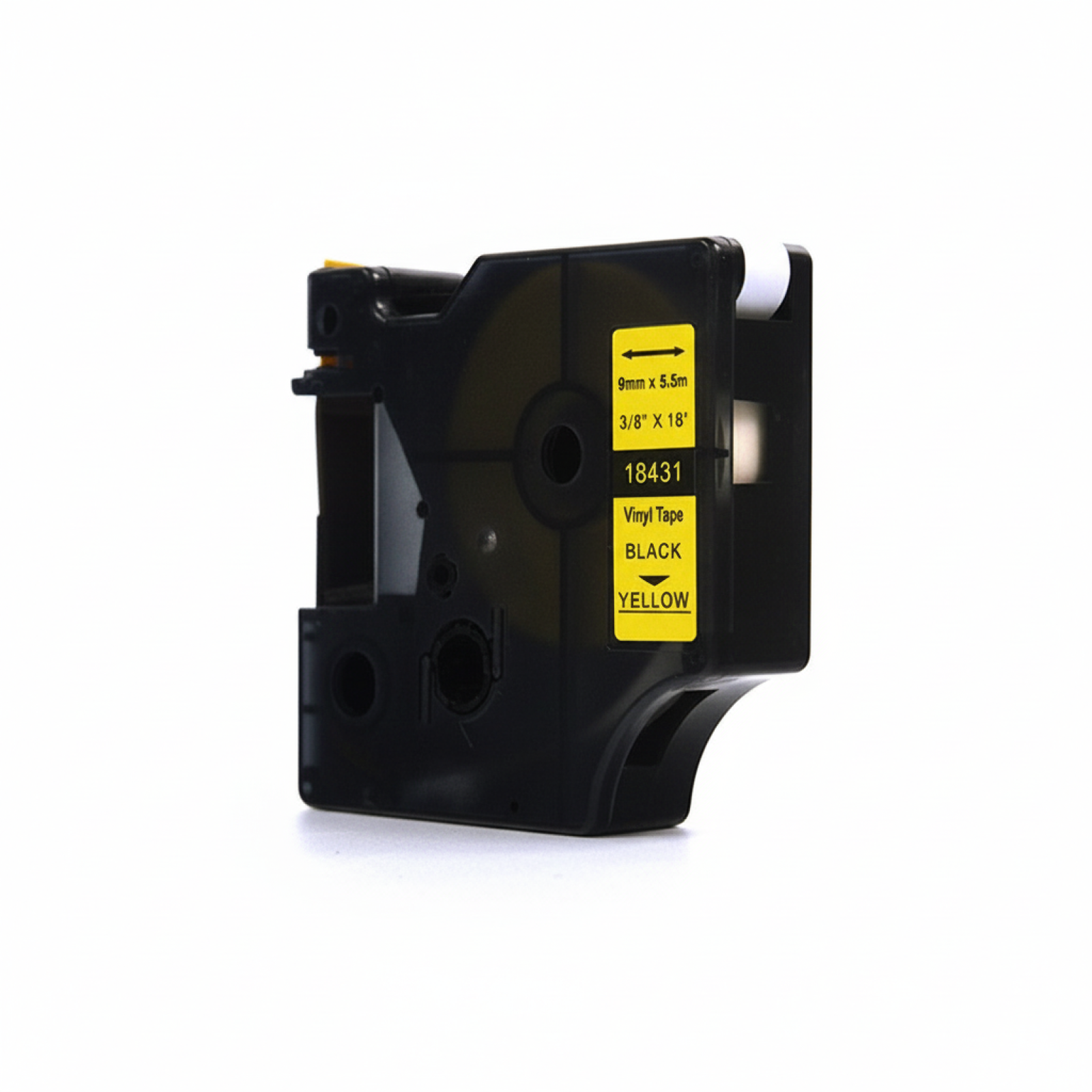 Compatible Tape 18431 for DYMO (18431) (Yellow) (9 mm, 5,5 m, Yellow)