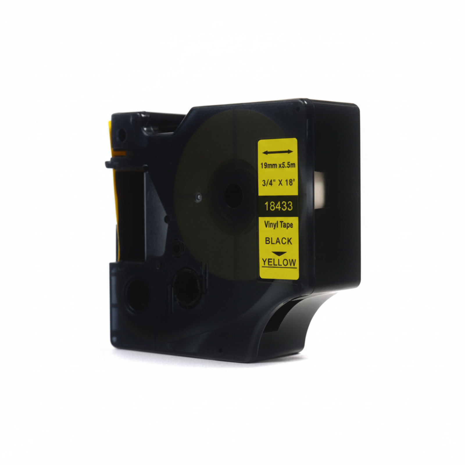 Compatible Tape 18433 for DYMO (18433) (Yellow) (19 mm, 5,5 m, Yellow)
