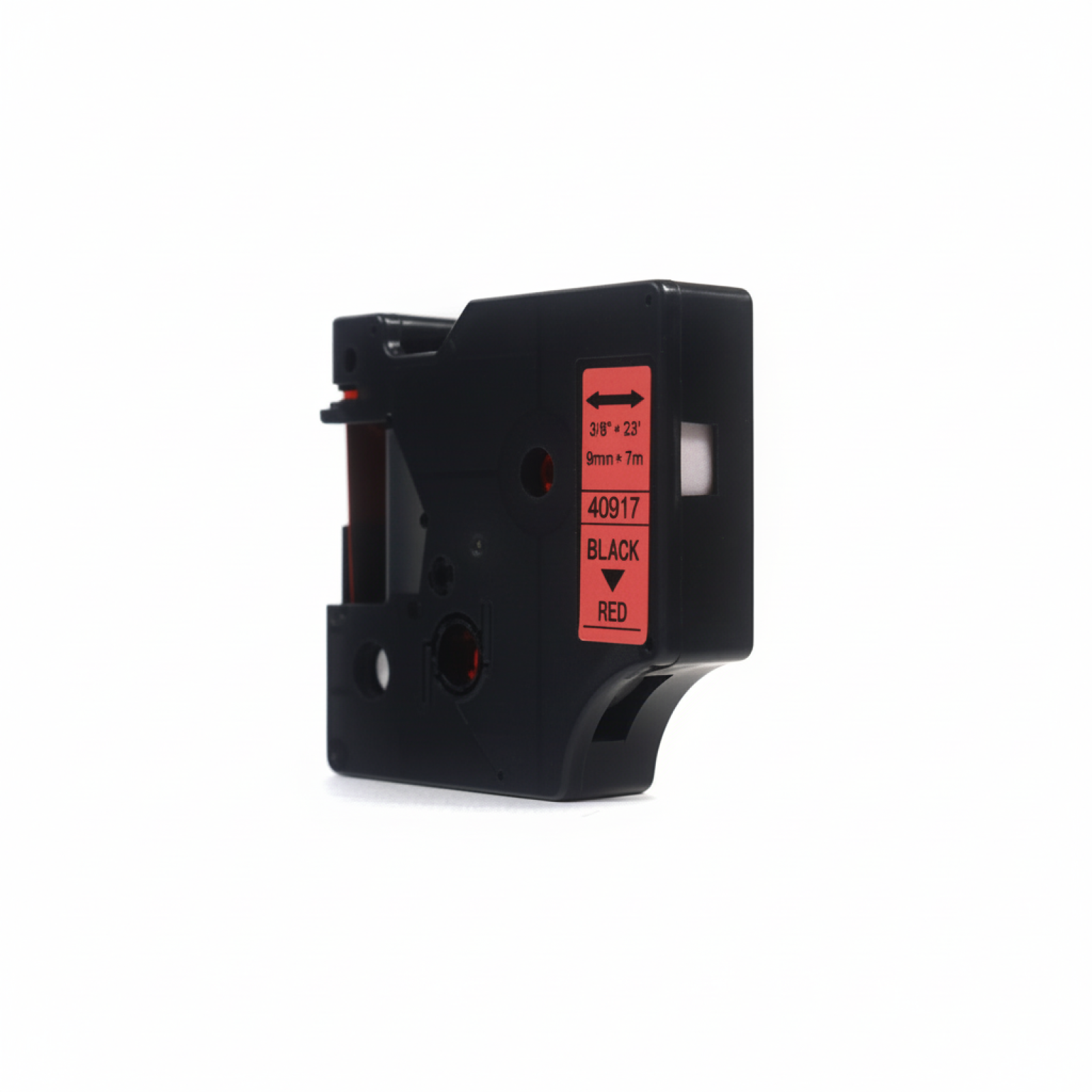 Compatible Tape D1-40917 for DYMO (D1-40917) (Red) (9 mm, 7 m, Red)