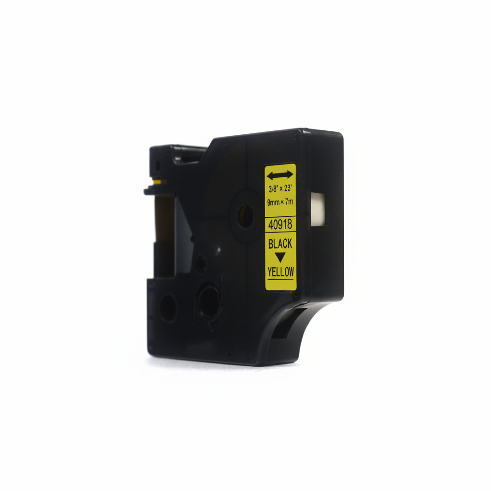 Compatible Tape D1-40918 for DYMO (D1-40918) (Yellow) (9 mm, 7 m, Yellow)
