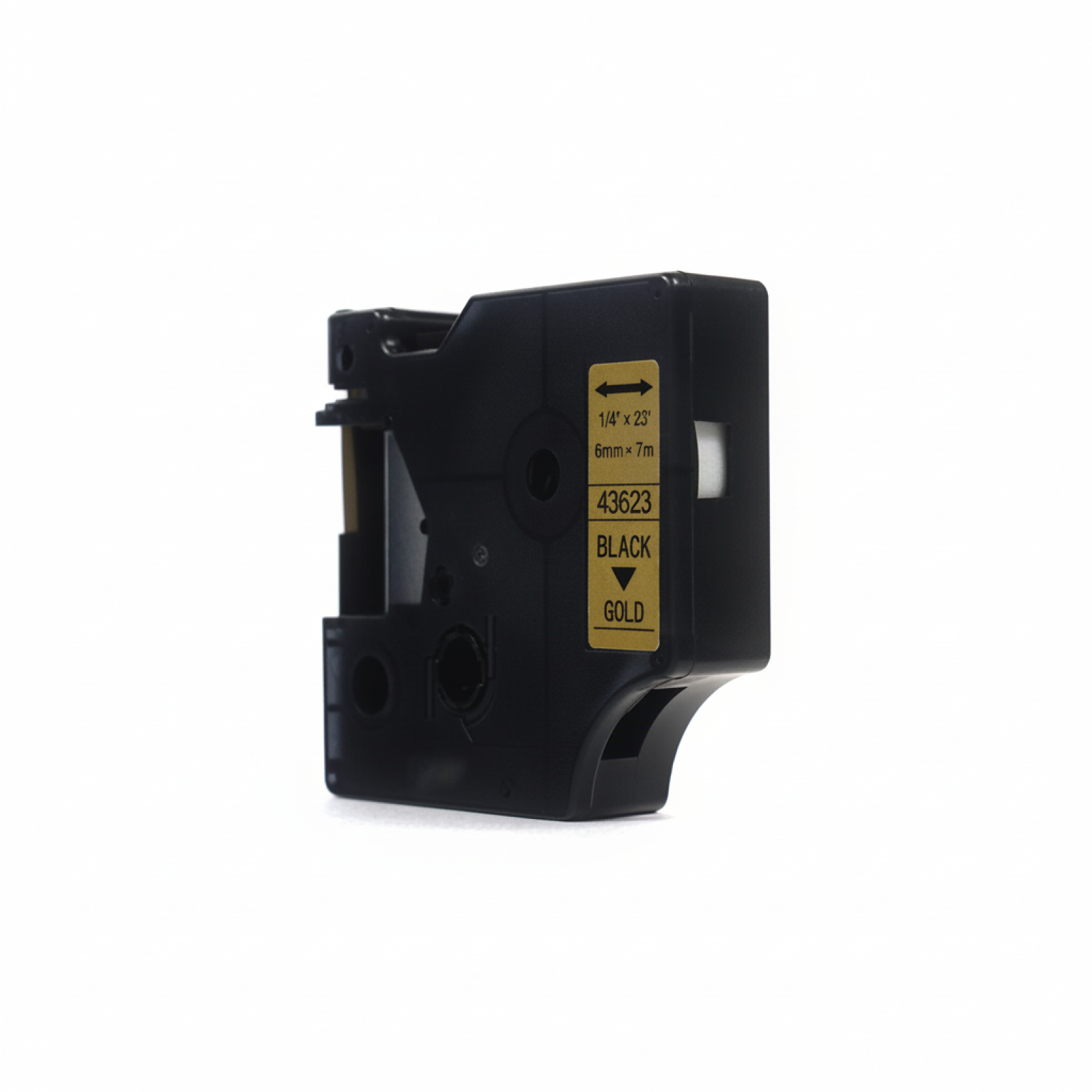 Compatible Tape D1-43623 for DYMO (D1-43623) (Gold) (6 mm, 7 m, Gold)