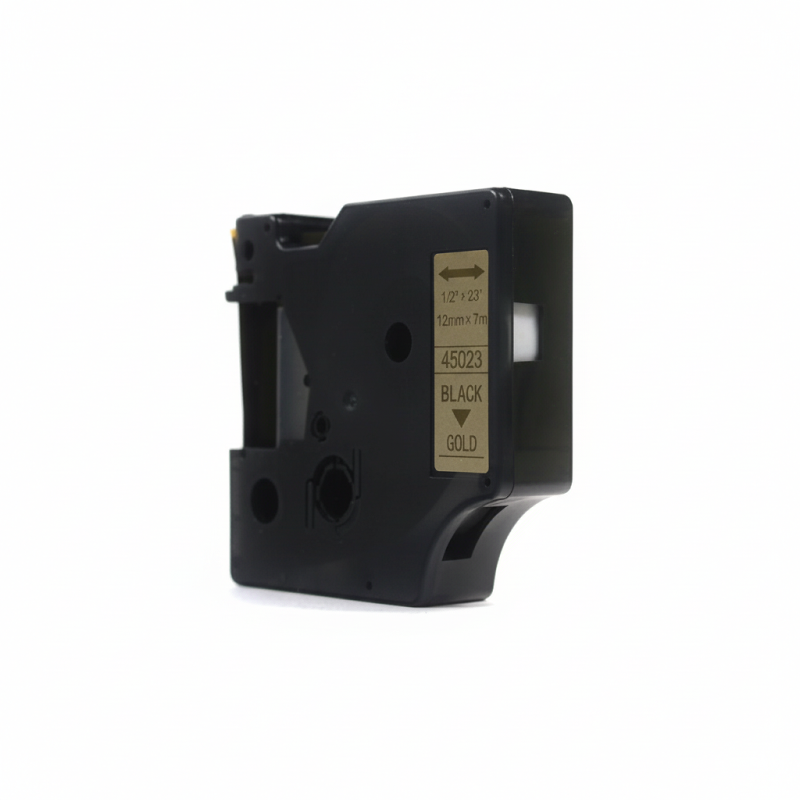 Compatible Tape D1-45023 for DYMO (D1-45023) (Gold) (12 mm, 7 m, Gold)