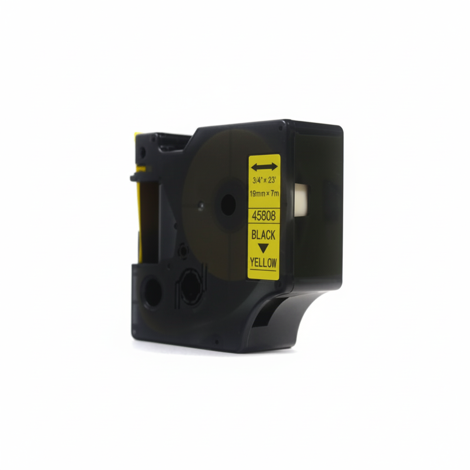 Compatible Tape D1-45808 for DYMO (D1-45808) (Yellow) (19 mm, 7 m, Yellow)