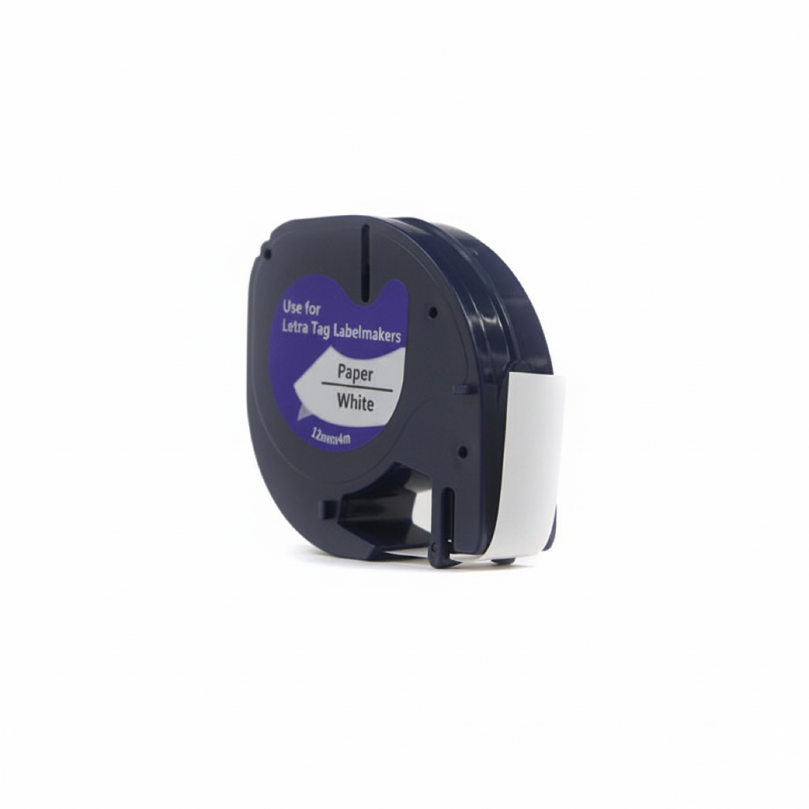 Compatible Tape LT-59421 for DYMO (LT-59421) (White) (12 mm, 4 m, White)