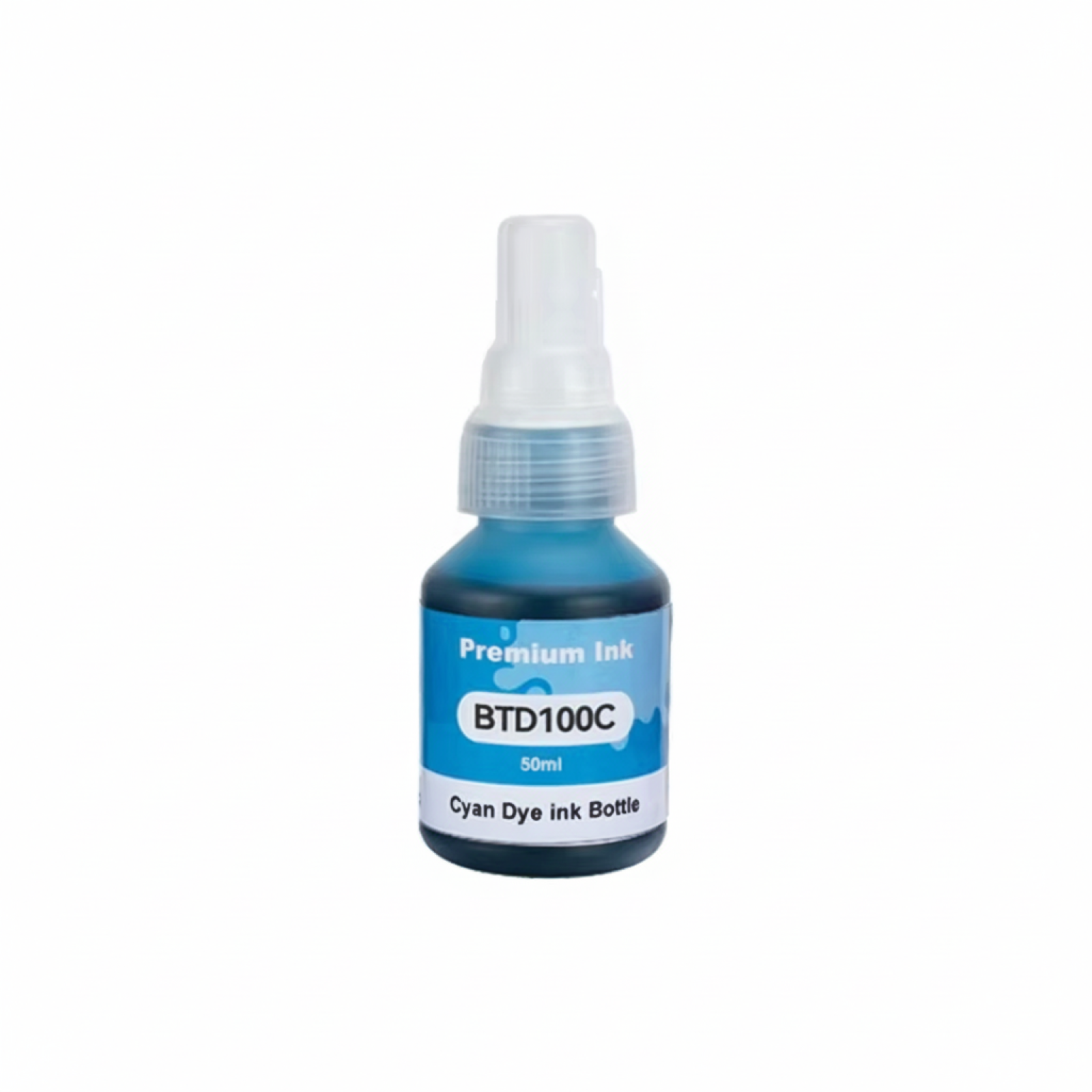 Compatible Ink Cartridge BT-D100 C for Brother (BTD100C) (Cyan)