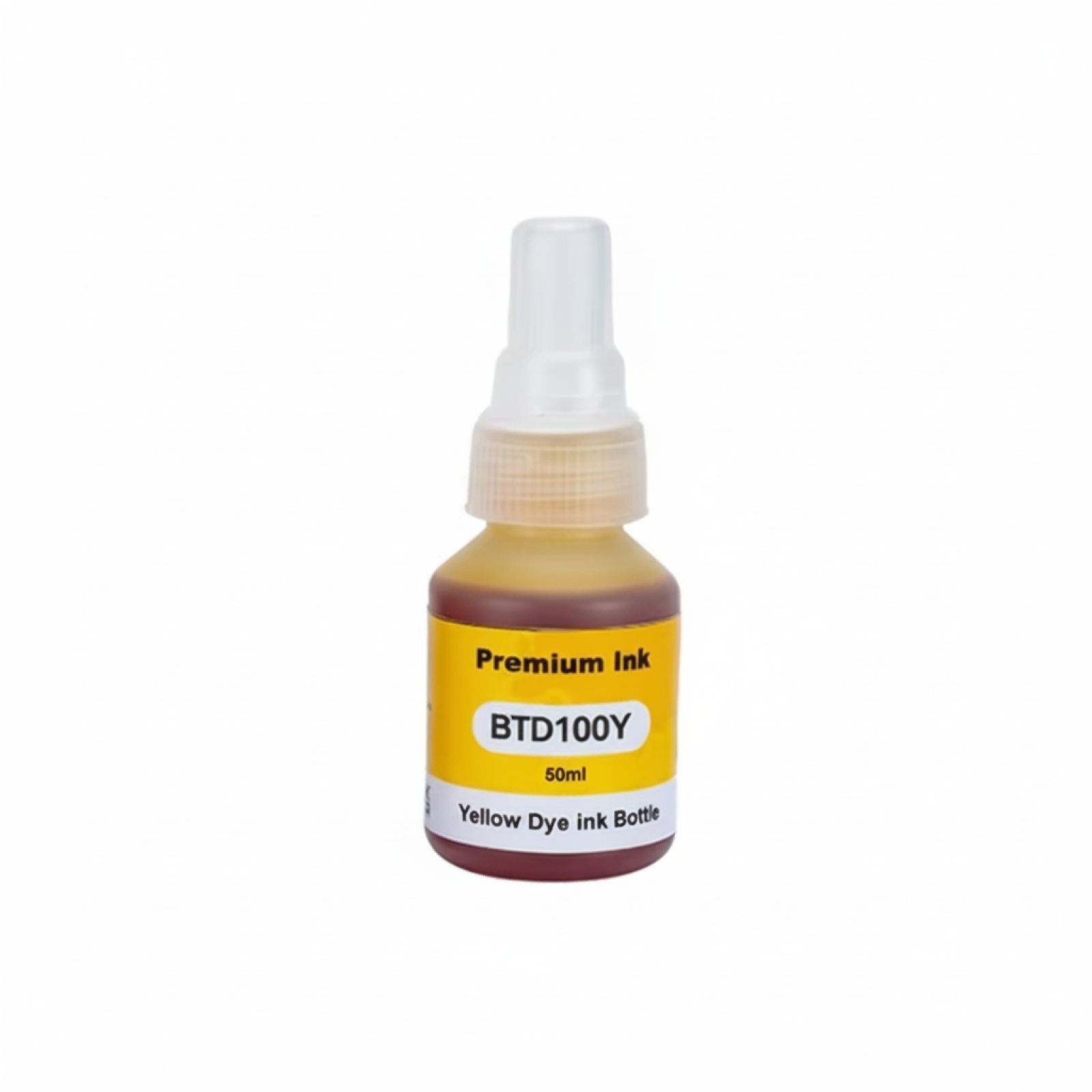 Compatible Ink Cartridge BT-D100 Y for Brother (BTD100Y) (Yellow)
