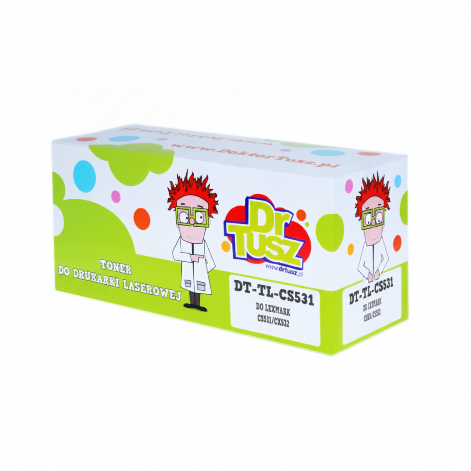 Compatible Toner CX532 H K for Lexmark (75M2HK0) (Black)