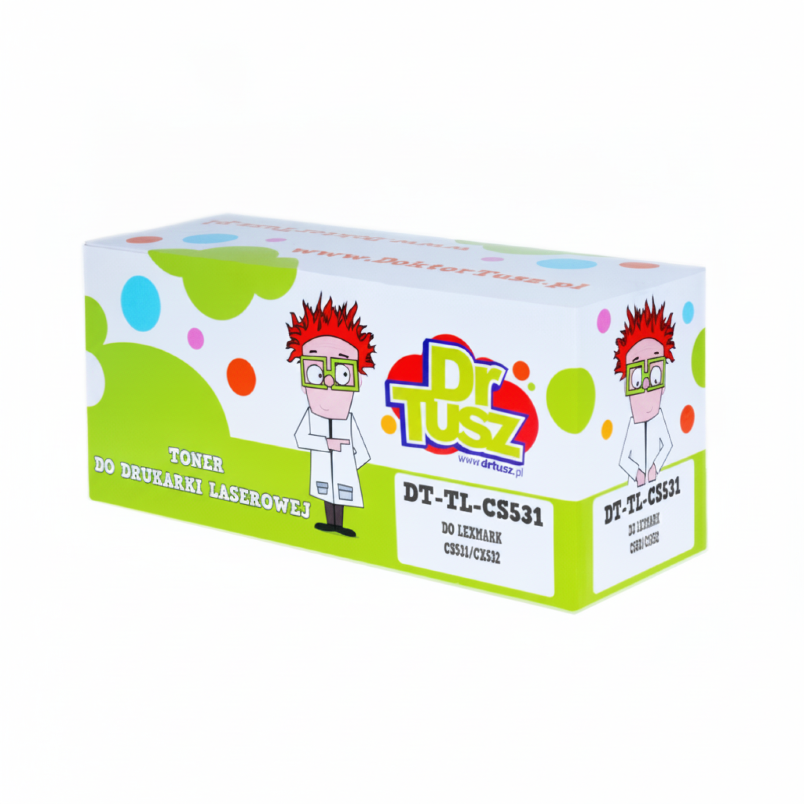 Compatible Toner CX532 H C for Lexmark (75M2HC0) (Cyan)