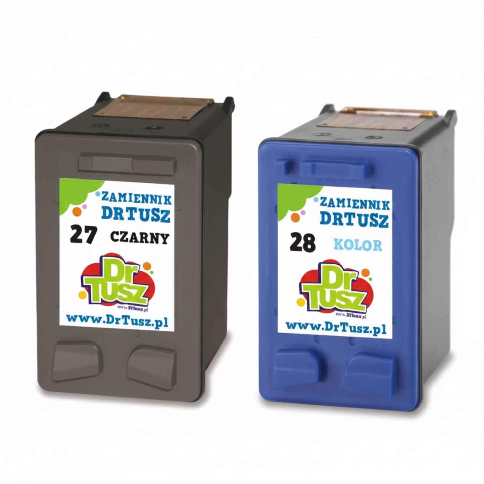 Compatible Ink Cartridges 27 + 28 for HP (CC628AE) (multi pack)