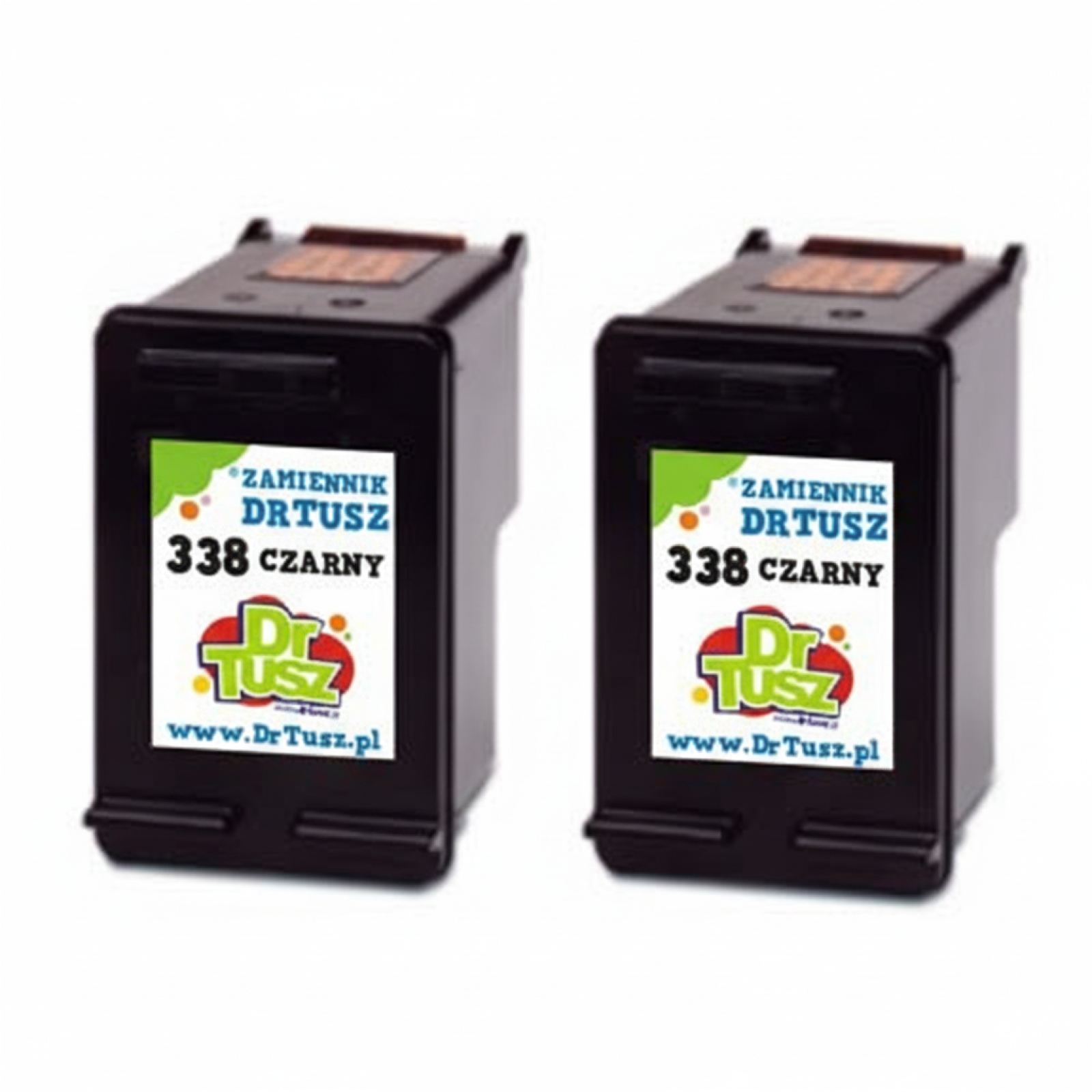 Compatible Ink Cartridges 338 for HP (CB331EE) (Black) (2-pack)