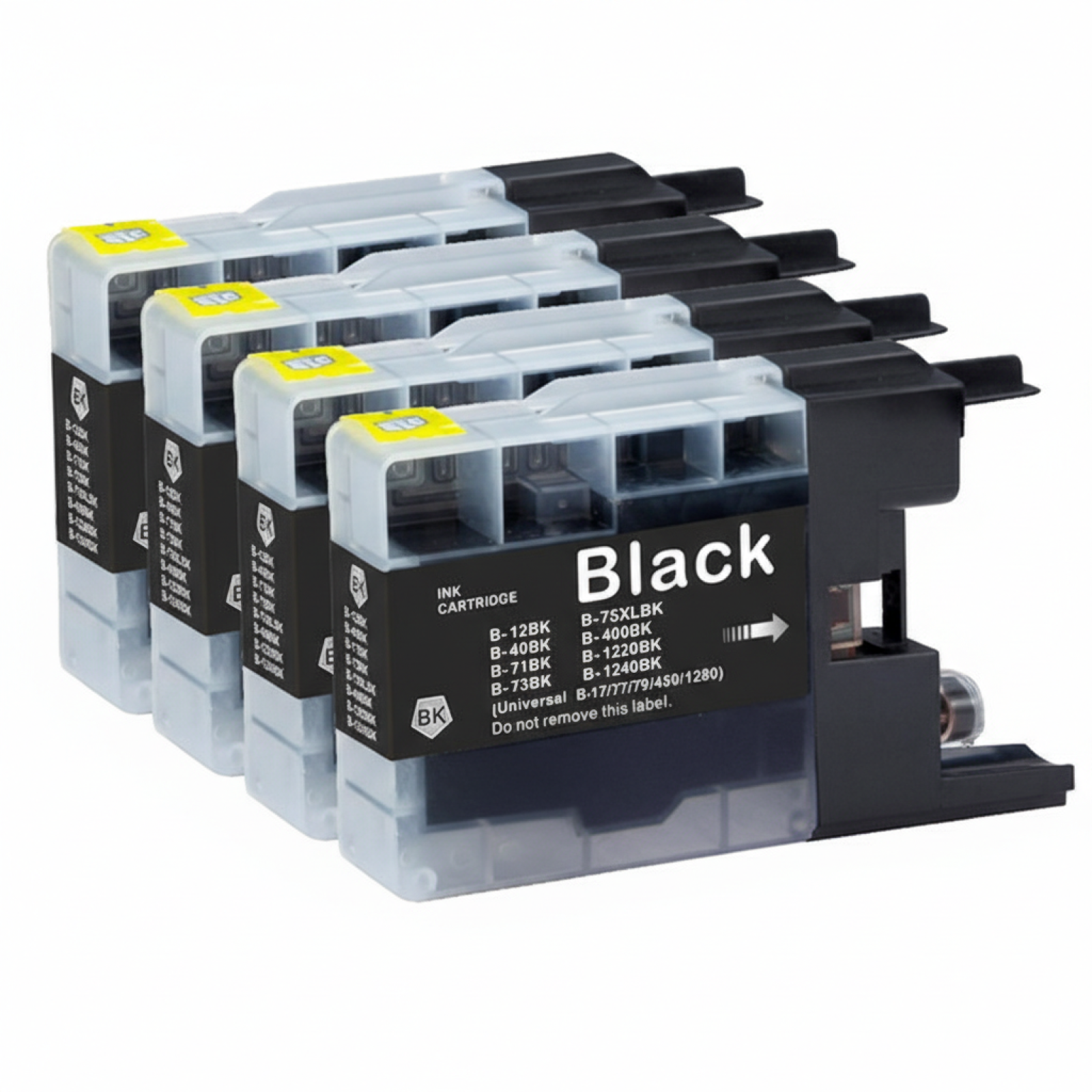 Compatible Ink Cartridges LC-1220 BK BP4 for Brother (LC1220BKBP4) (Black) (4xpack)