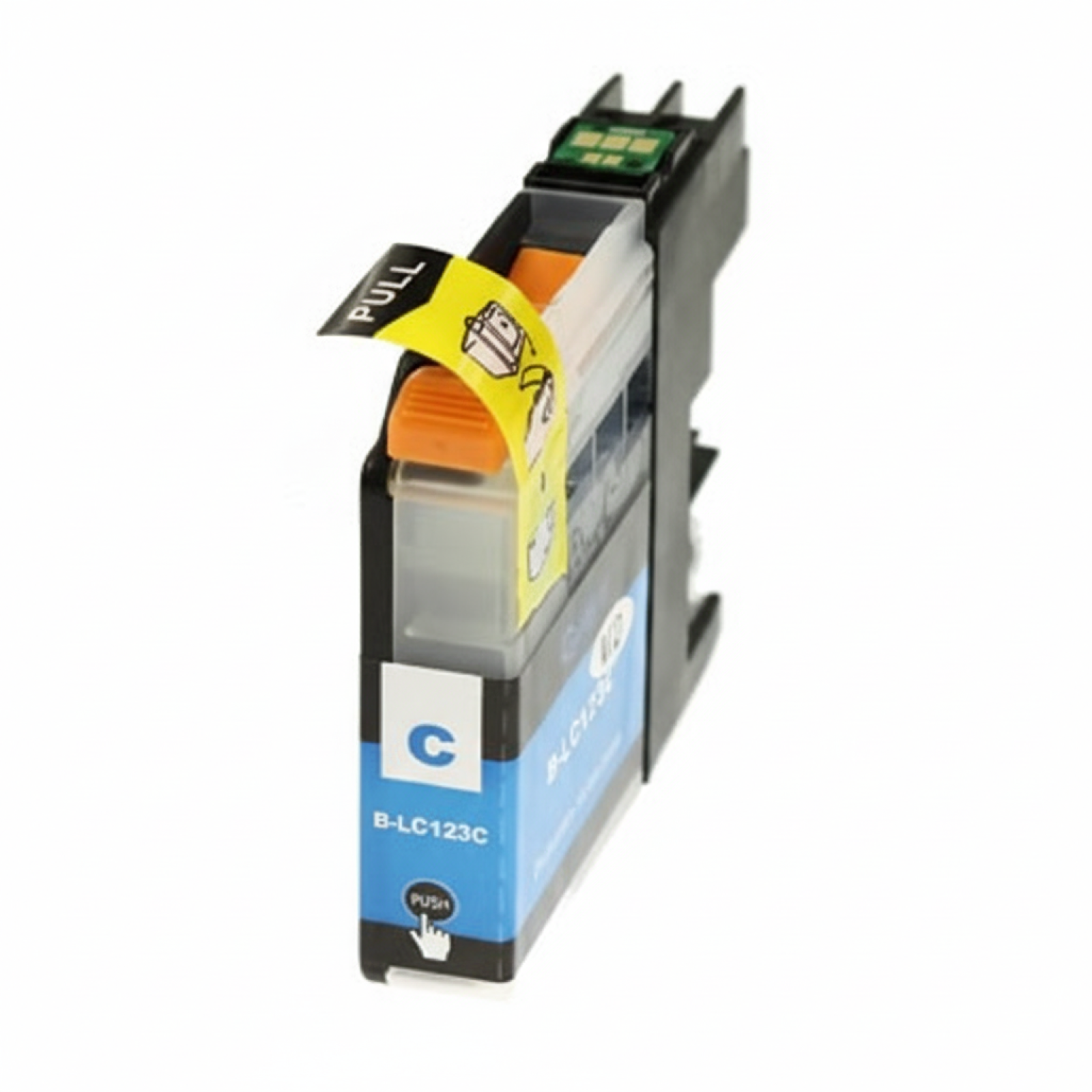 Compatible Ink Cartridge LC-123 C for Brother (LC123C) (Cyan)