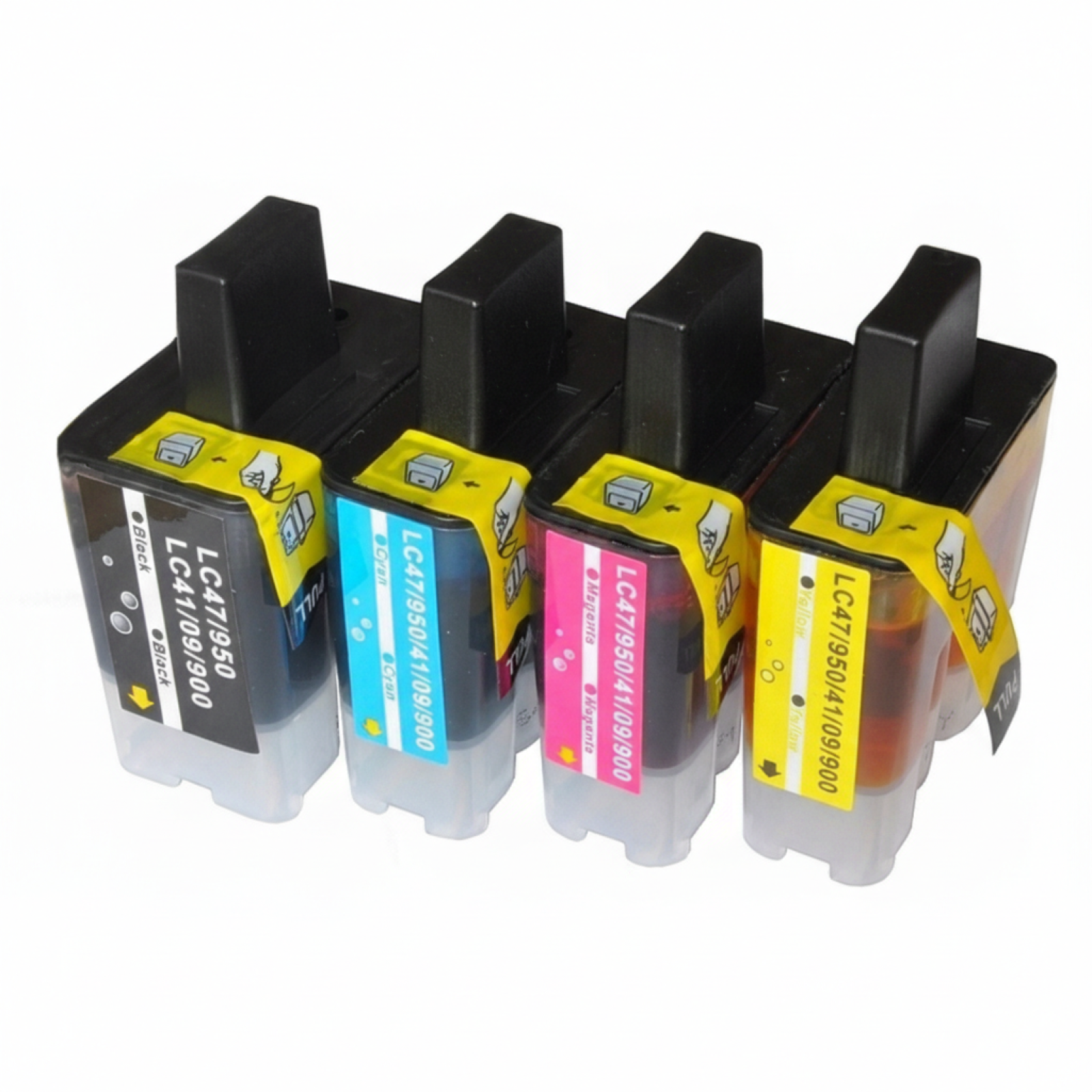 Compatible Ink Cartridges LC-900 CMYK for Brother (LC900VALBP) (multi pack)