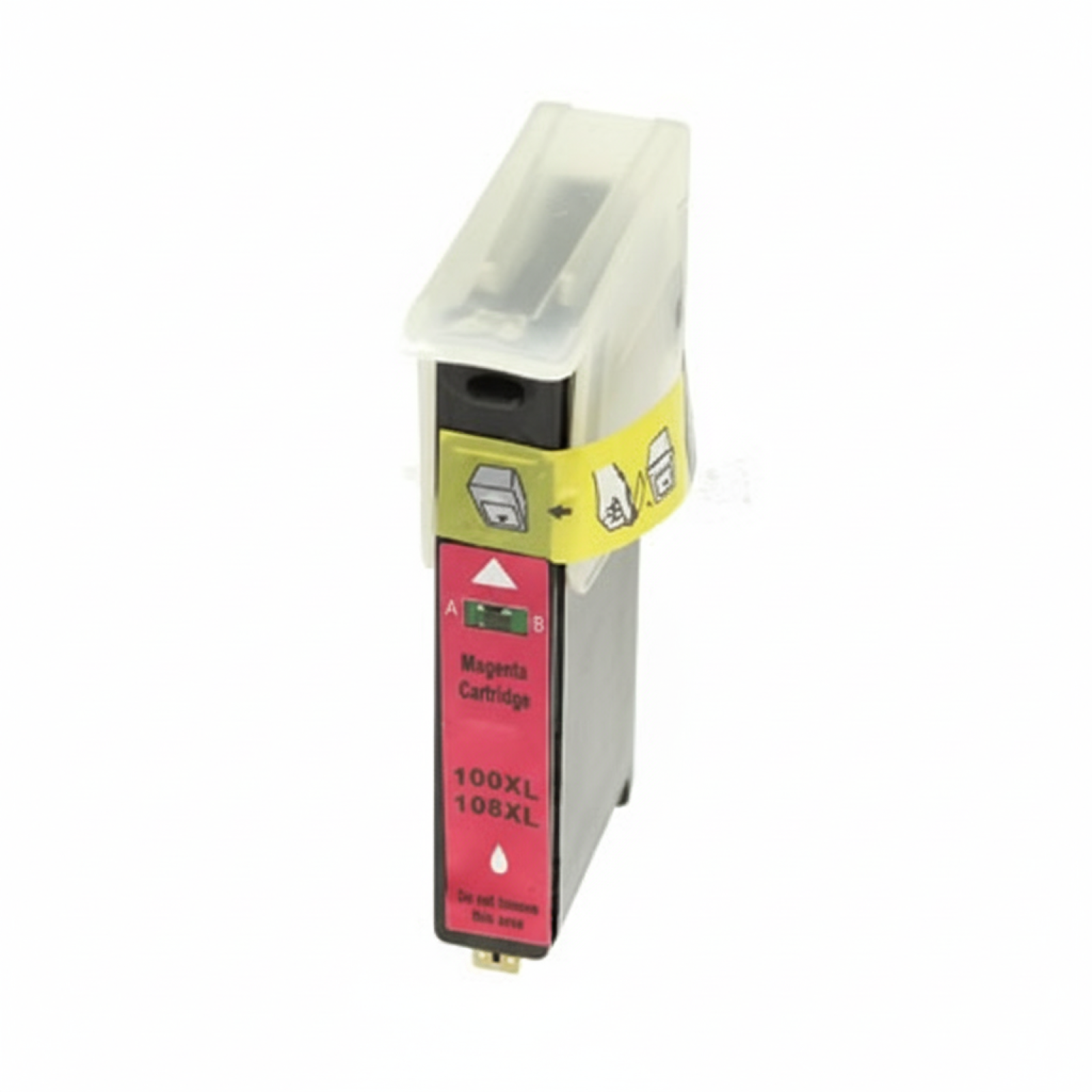 Compatible Ink Cartridge 100 M for Lexmark (014N0901E) (Magenta)