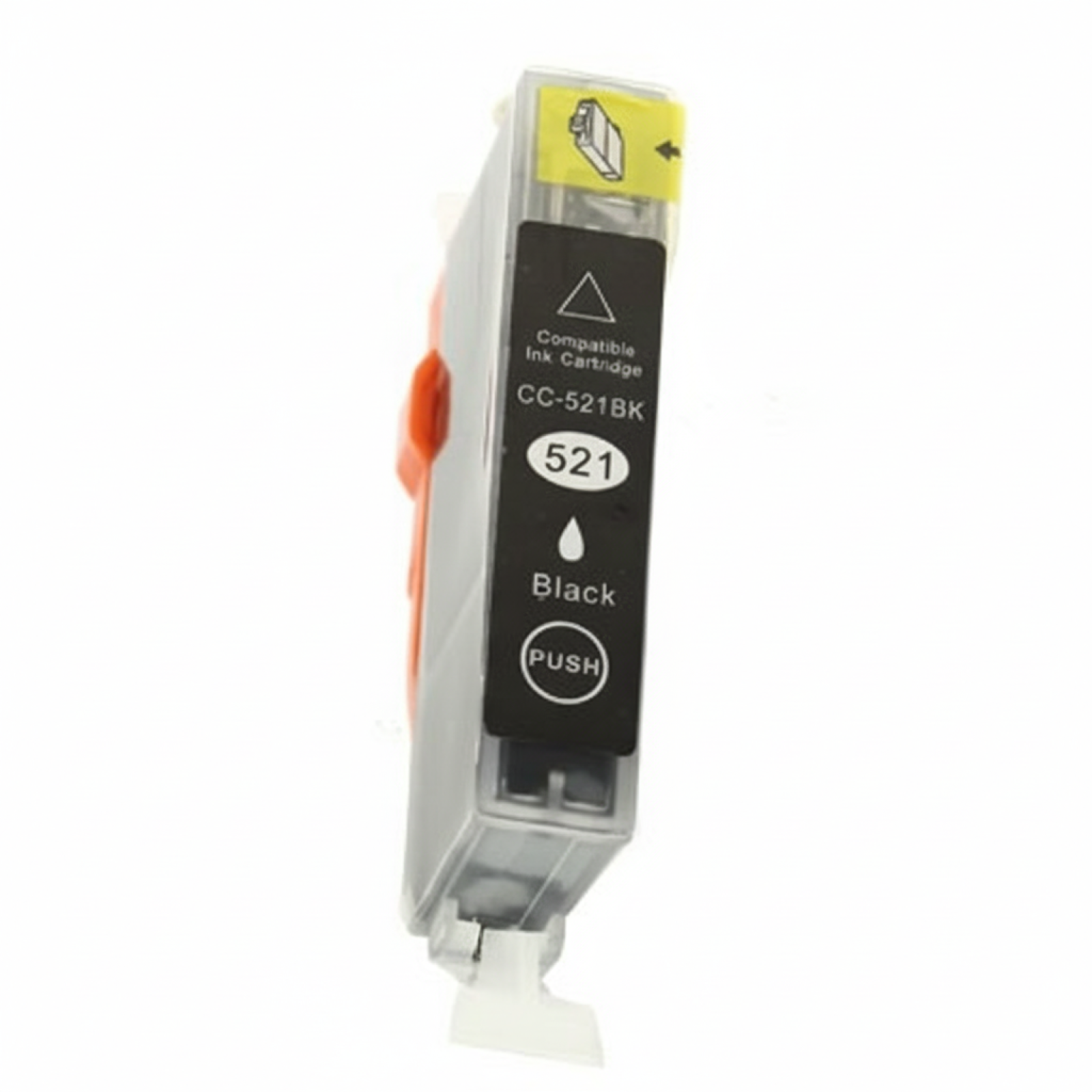 Compatible Ink Cartridge CLI-521 BK for Canon (2933B001) (Black)