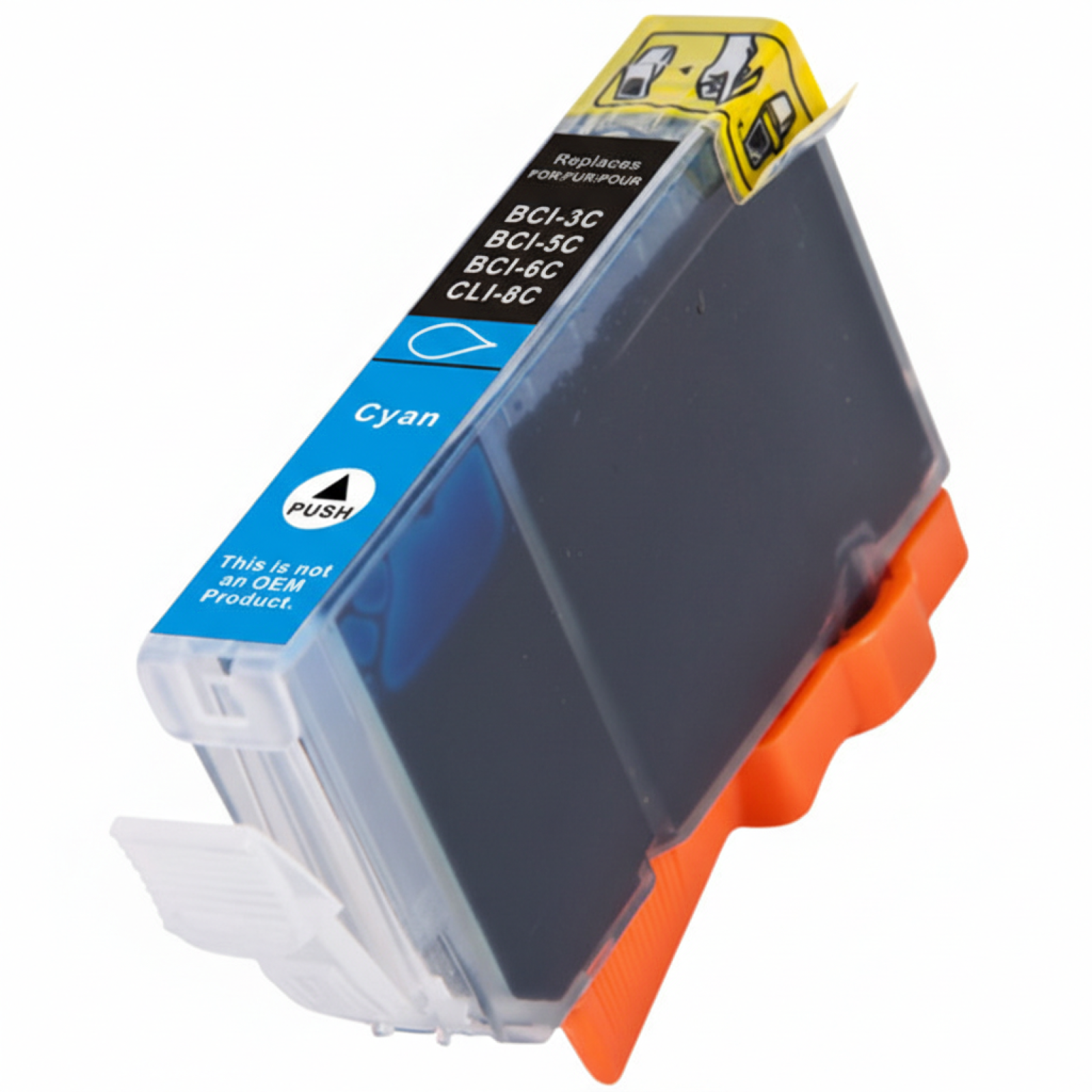 Compatible Ink Cartridge BCI-6 C for Canon (4706A002) (Cyan)