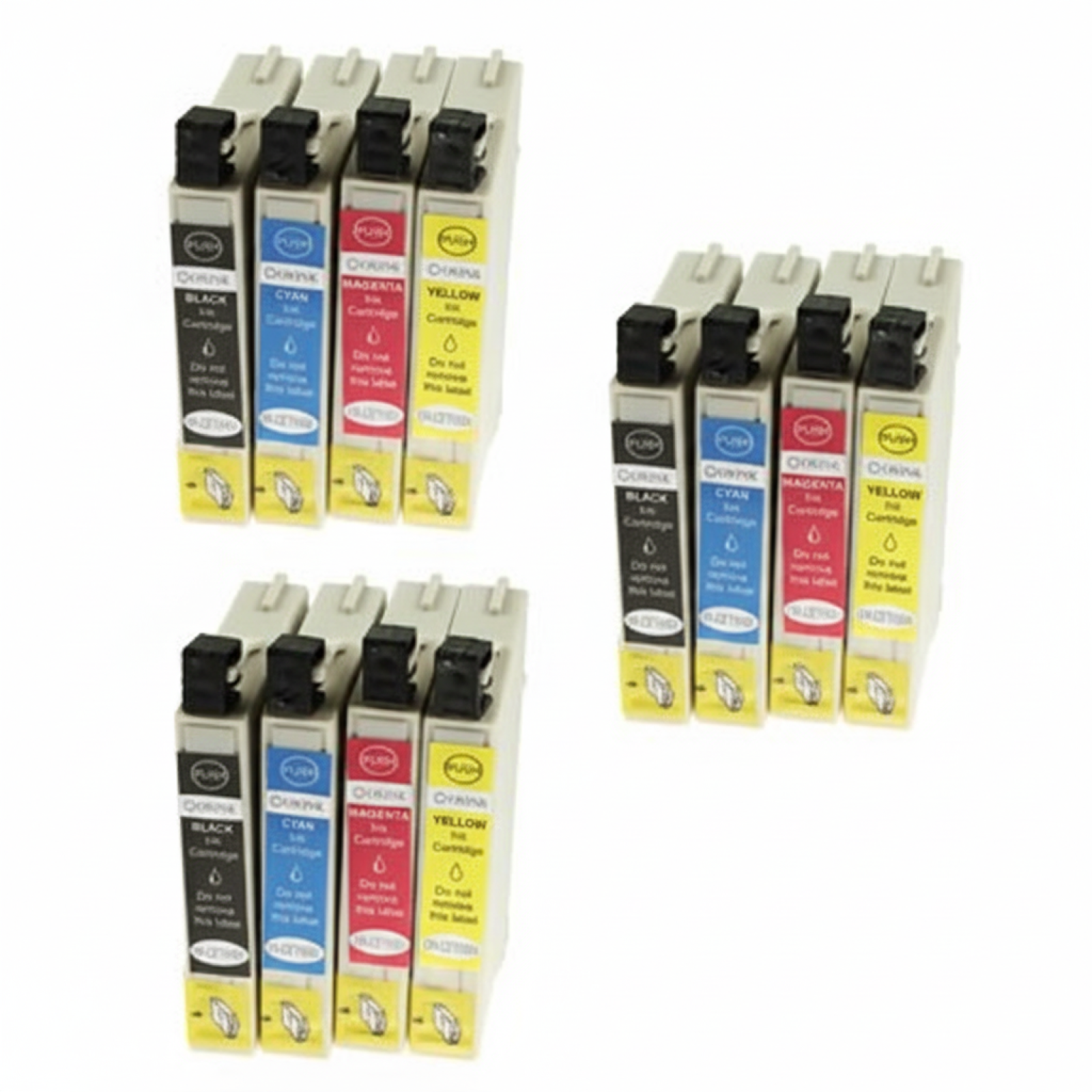 3x Compatible Ink Cartridges T0555 for Epson (C13T05564010) (multi pack)