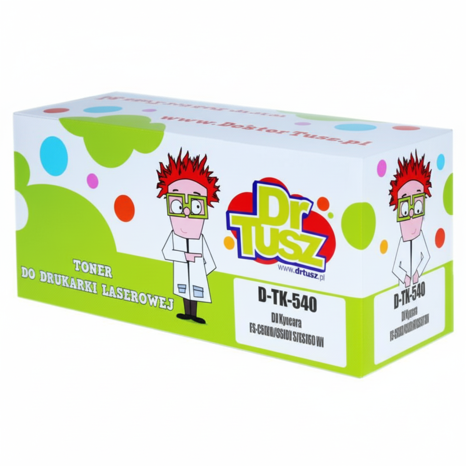 Compatible Toner TK-540C for Kyocera (TK540C) (Cyan)