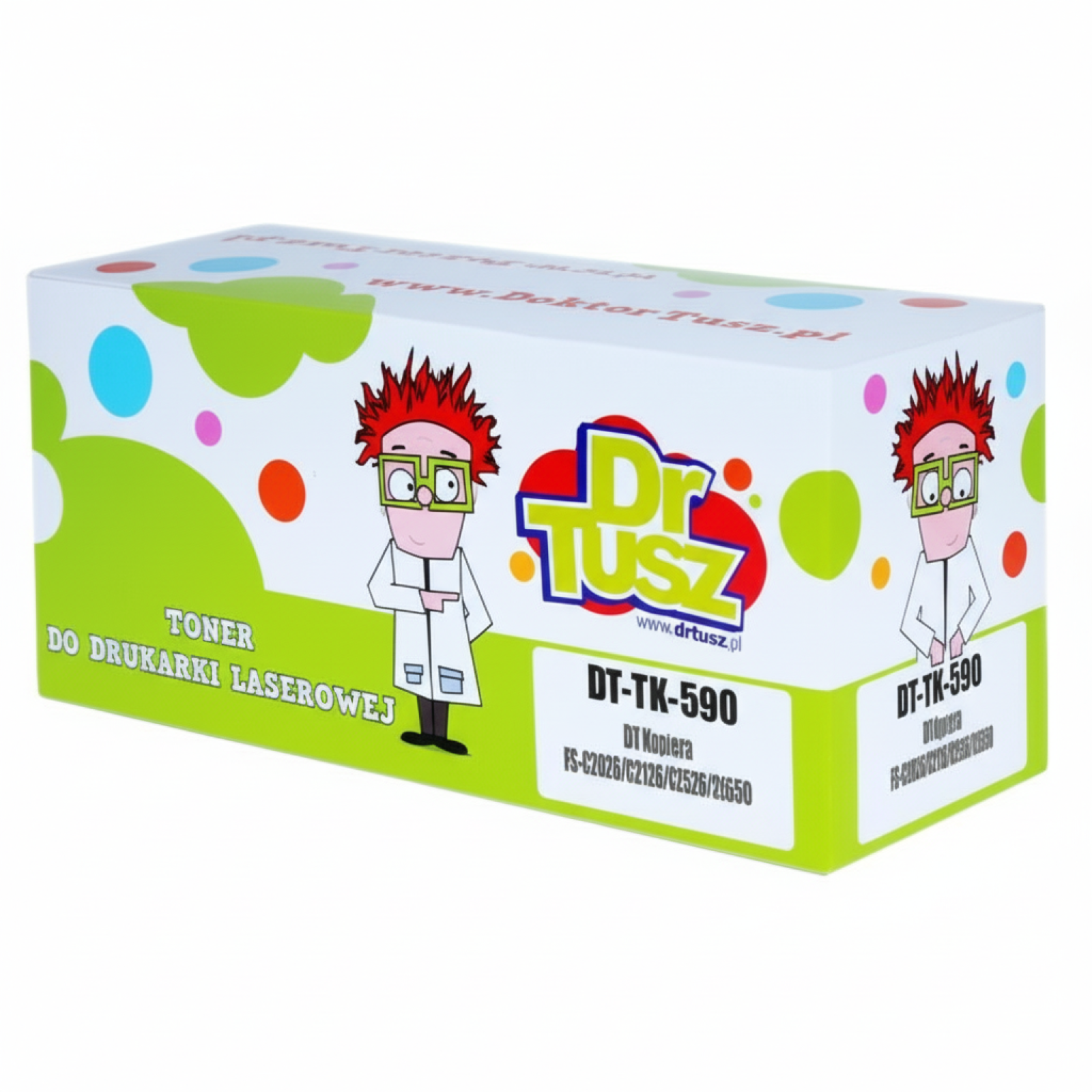 Compatible Toner TK-590K for Kyocera (1T02KV0NL0) (Black)