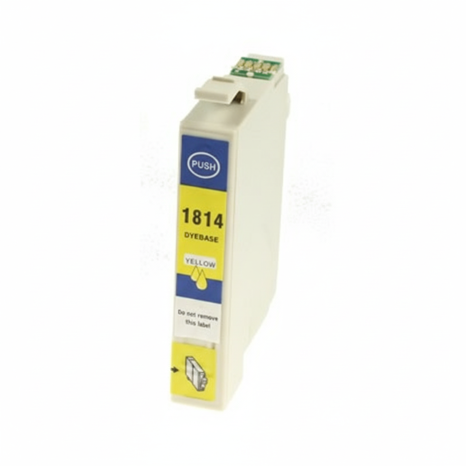 Compatible Ink Cartridge T1804 for Epson (C13T18044010) (Yellow)