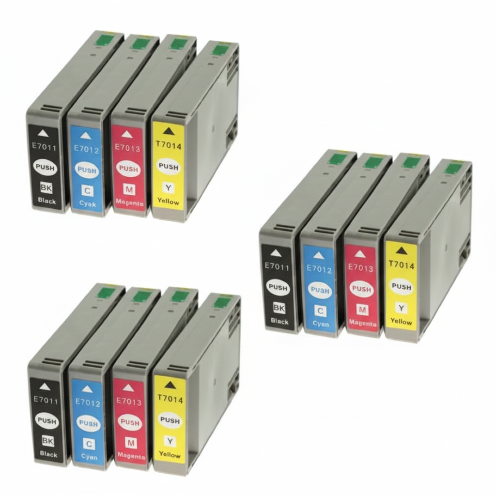 3x Compatible Ink Cartridges T7015 for Epson (C13T071540A0) (multi pack)